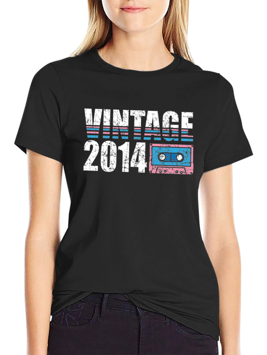Vintage 2014 Cassette Tape T-Shirt