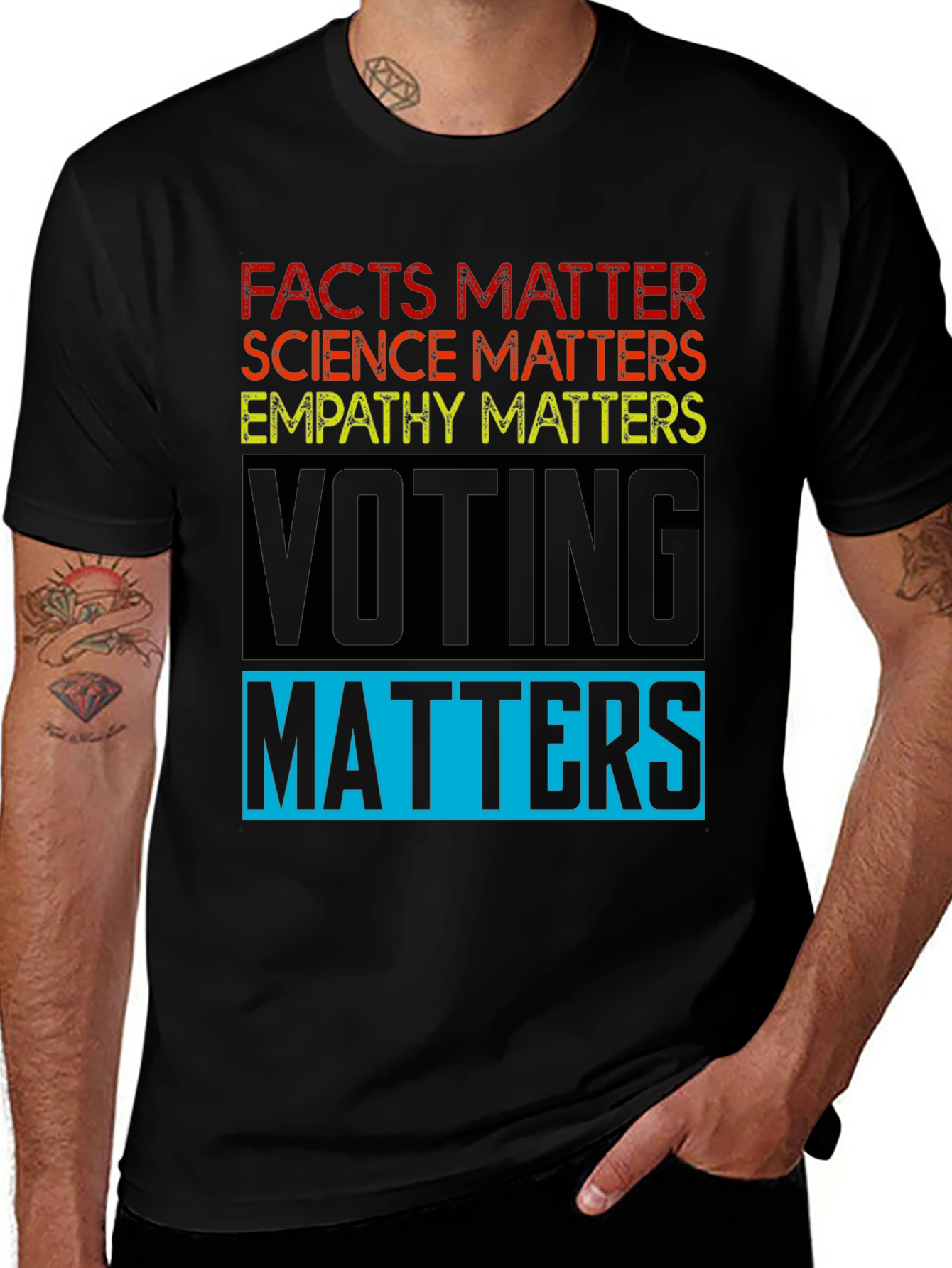 Facts Matter Graphic T-Shirt