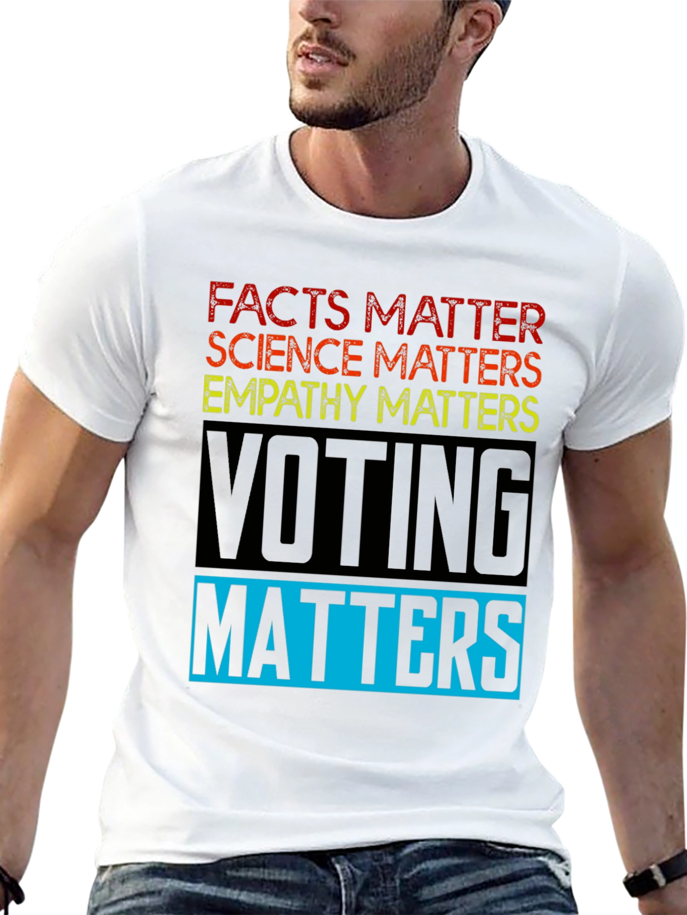 Facts Matter Graphic T-Shirt