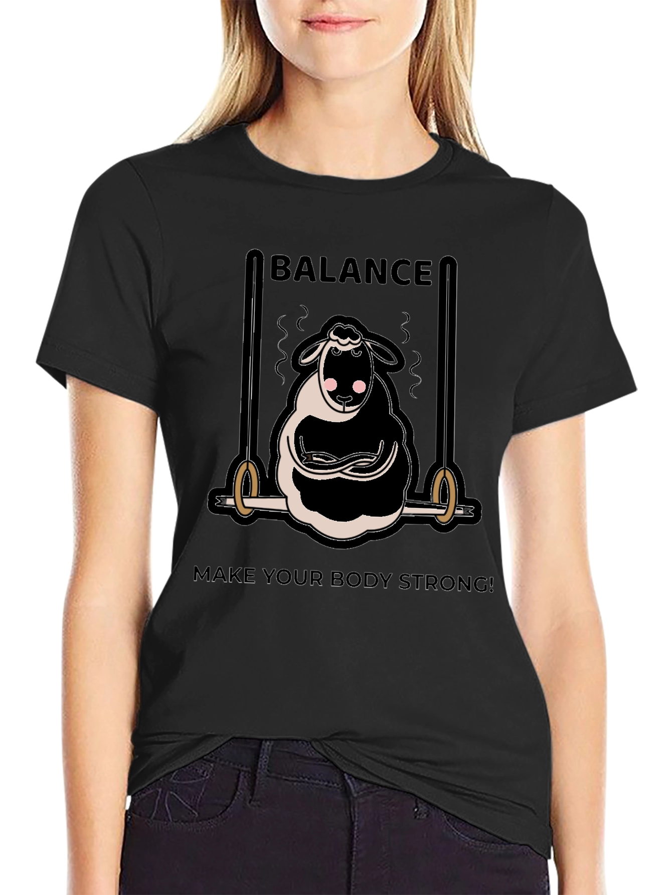 Balance Strong Body Graphic Tee