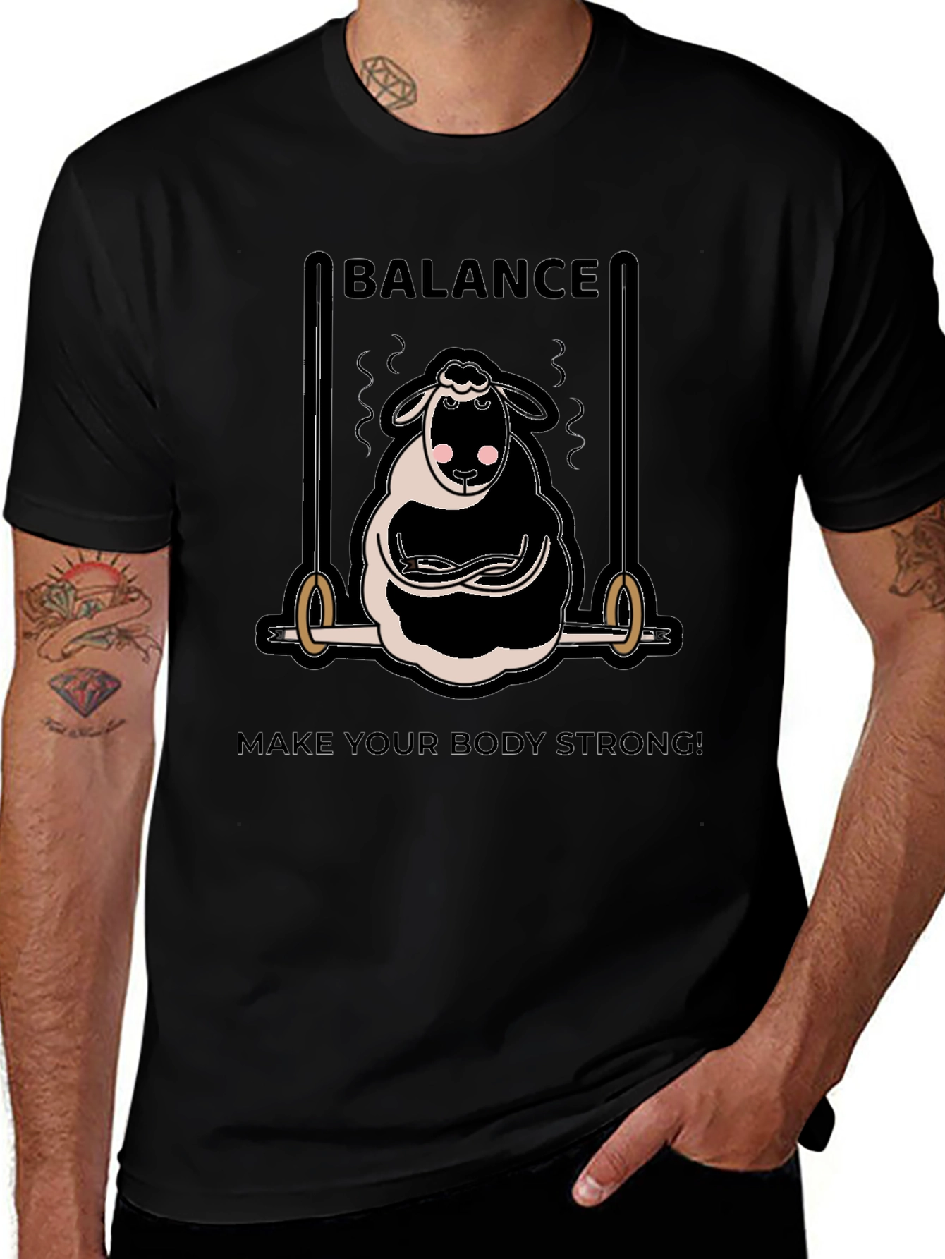 Balance Strong Body Graphic Tee