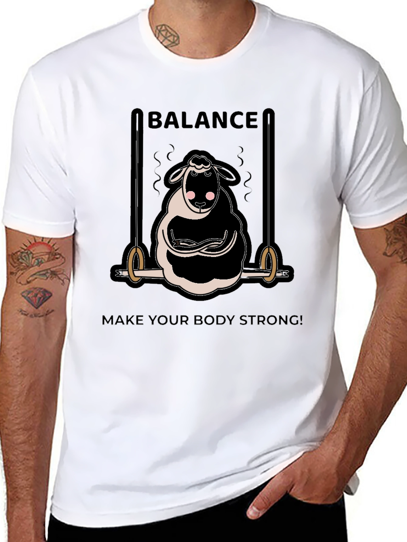 Balance Strong Body Graphic Tee