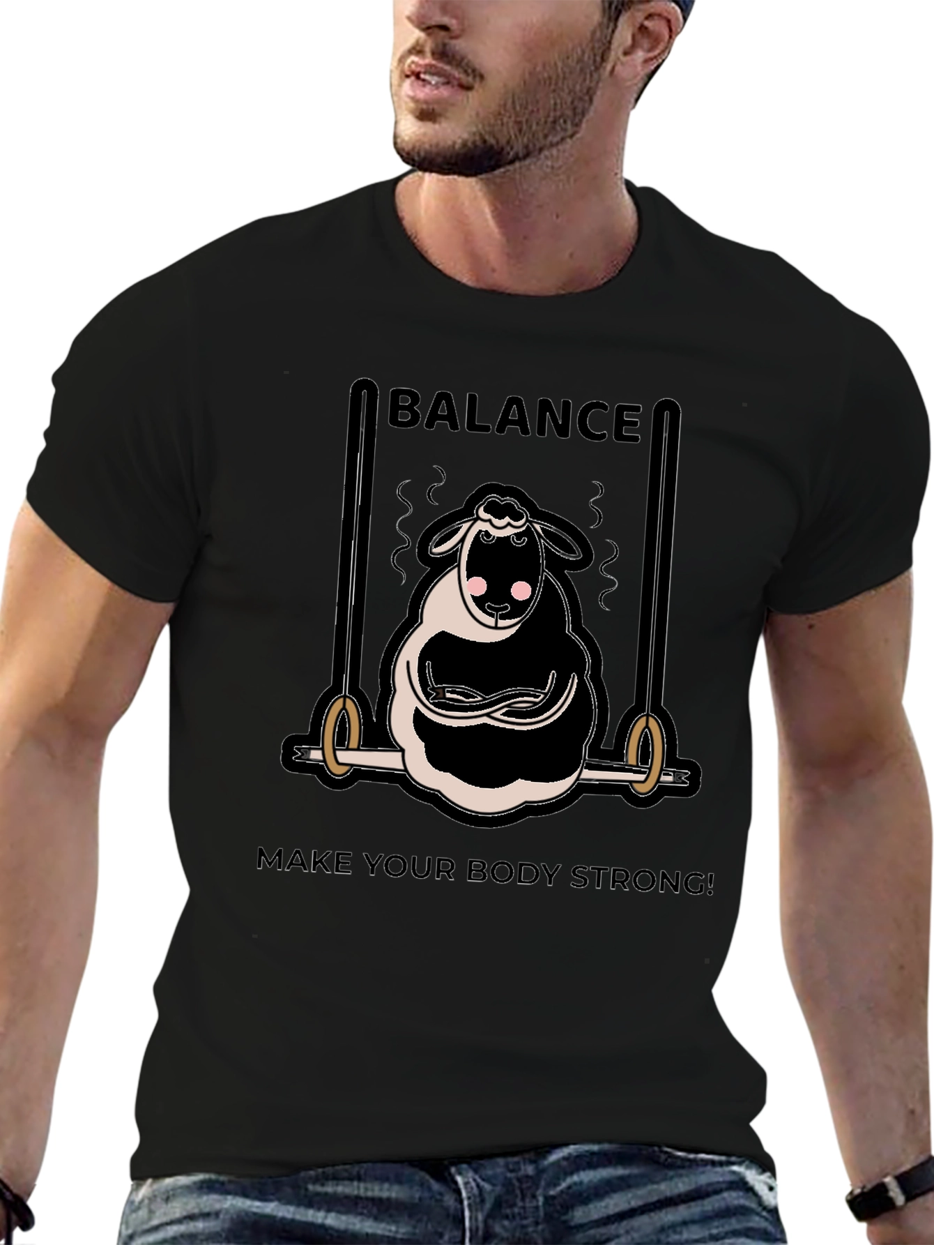 Balance Strong Body Graphic Tee