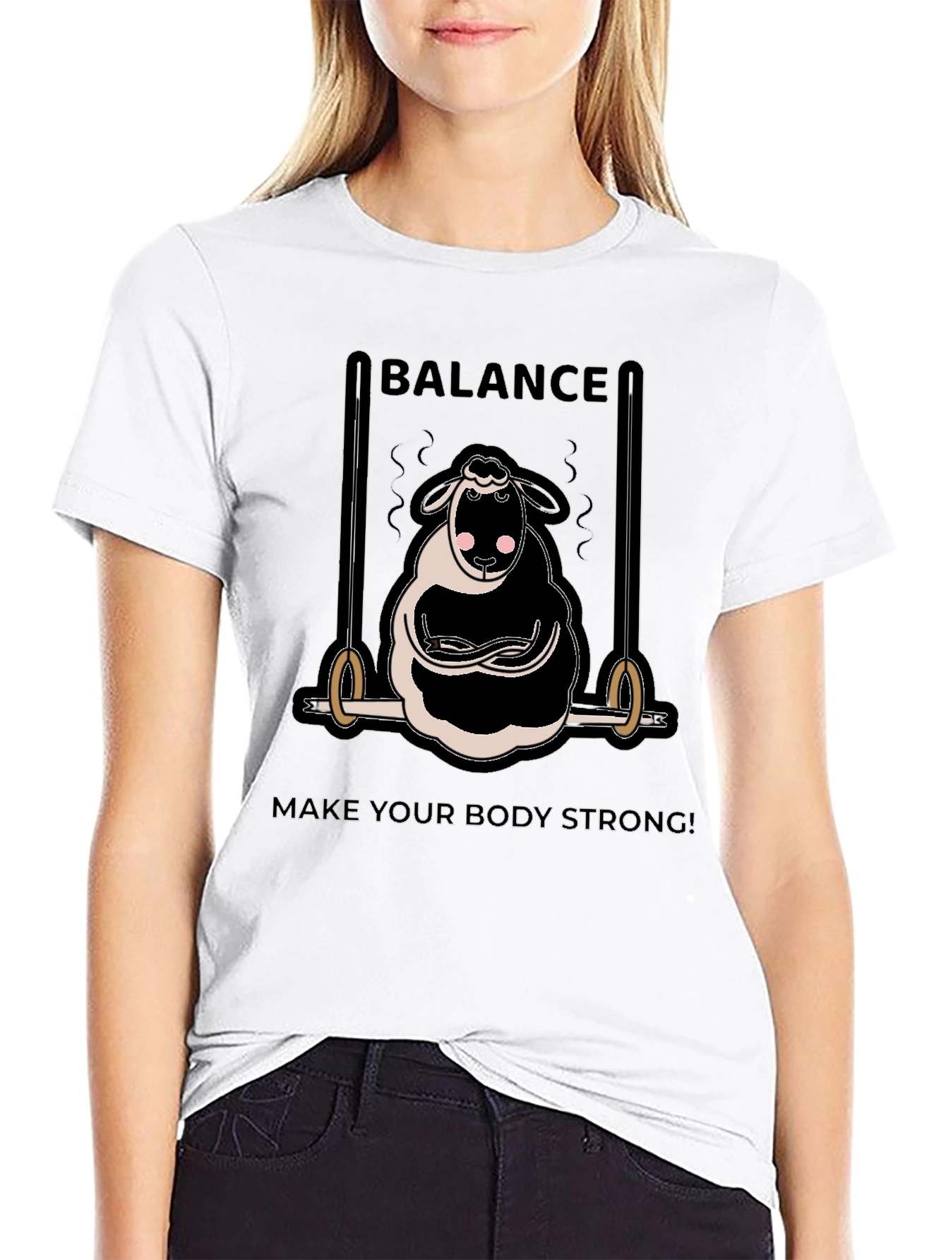 Balance Strong Body Graphic Tee