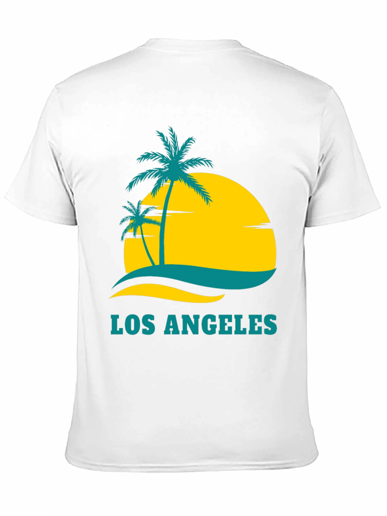 Los Angeles Palm Tee - Tropical Graphic T-Shirt