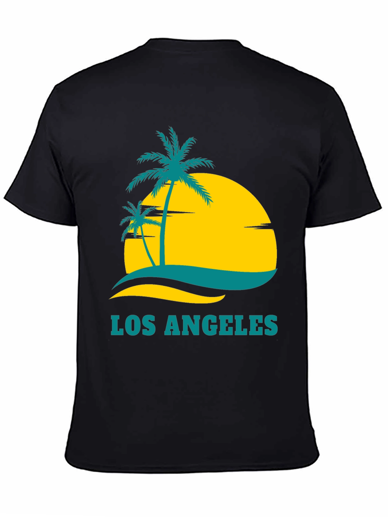 Los Angeles Palm Tee - Tropical Graphic T-Shirt