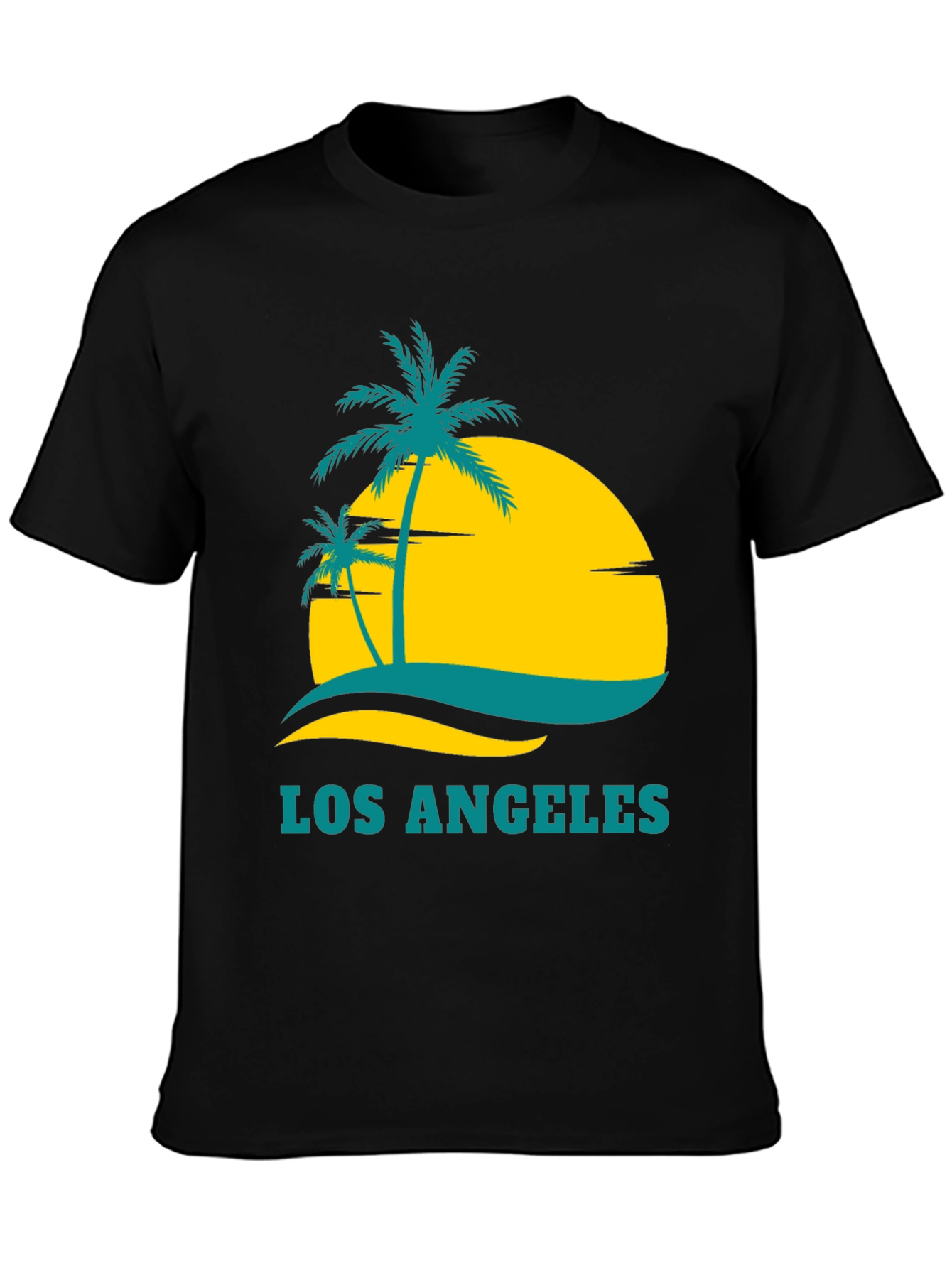 Los Angeles Palm Tee - Tropical Graphic T-Shirt