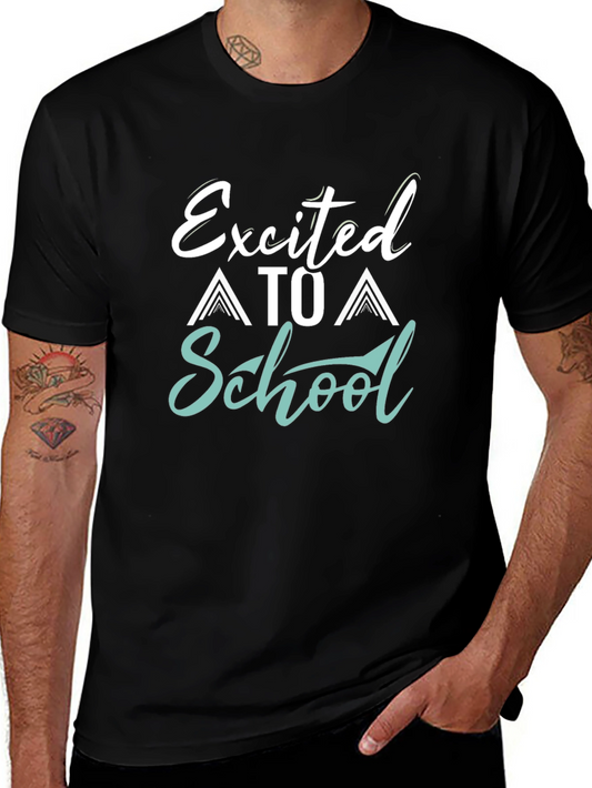 Excited to School Graphic Tee