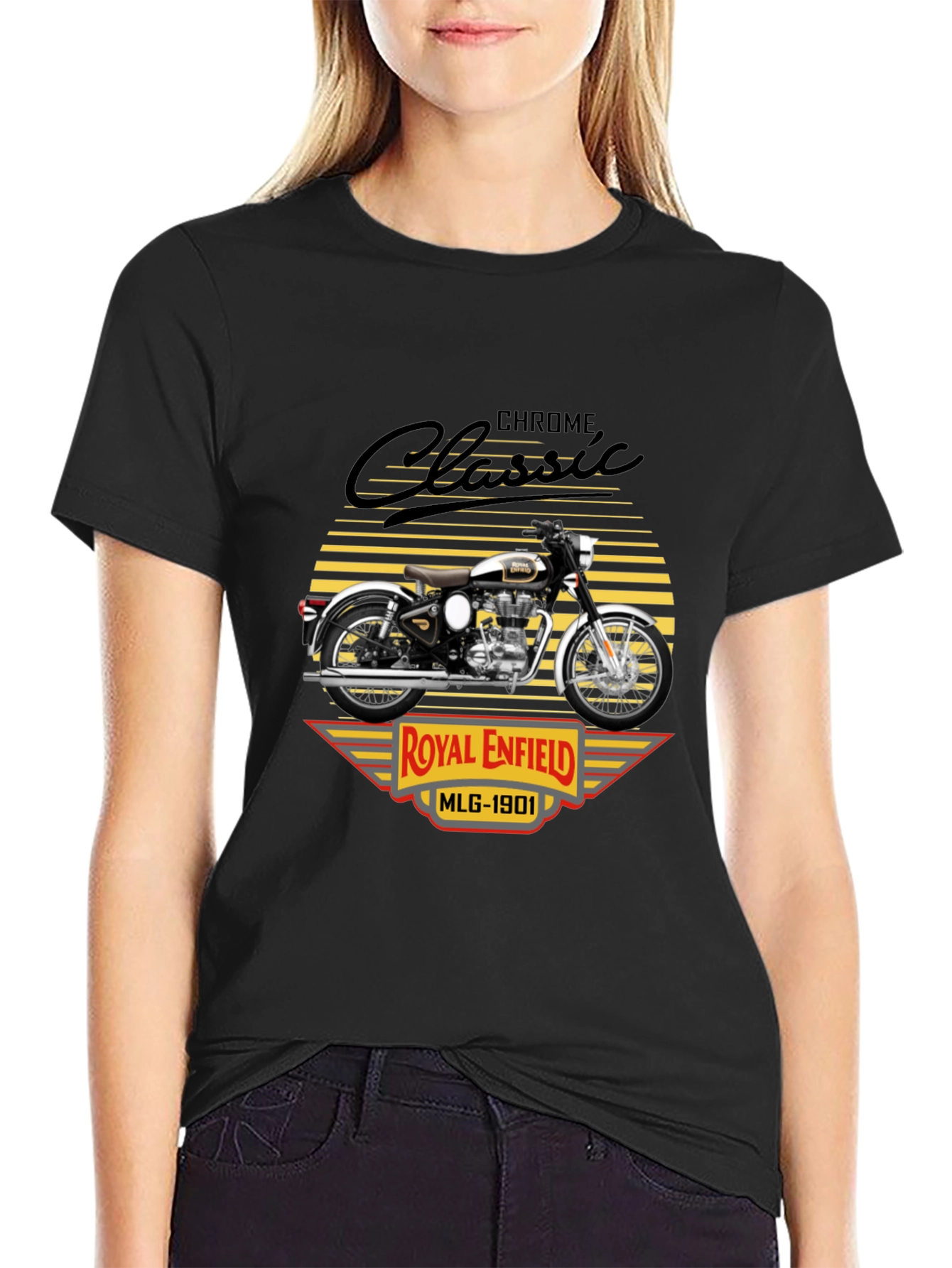 Royal Enfield Classic Chrome Graphic T-Shirt