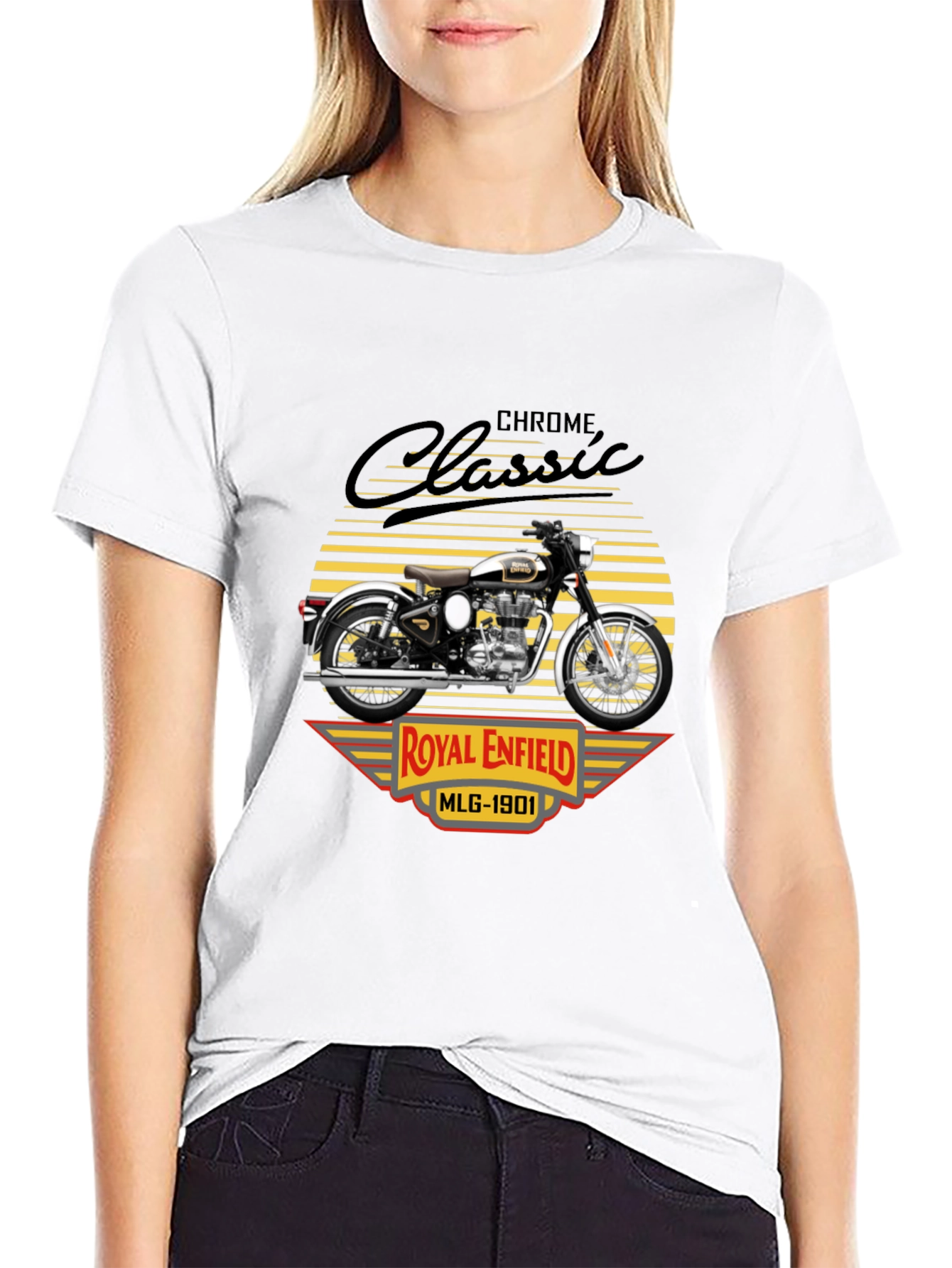 Royal Enfield Classic Chrome Graphic T-Shirt