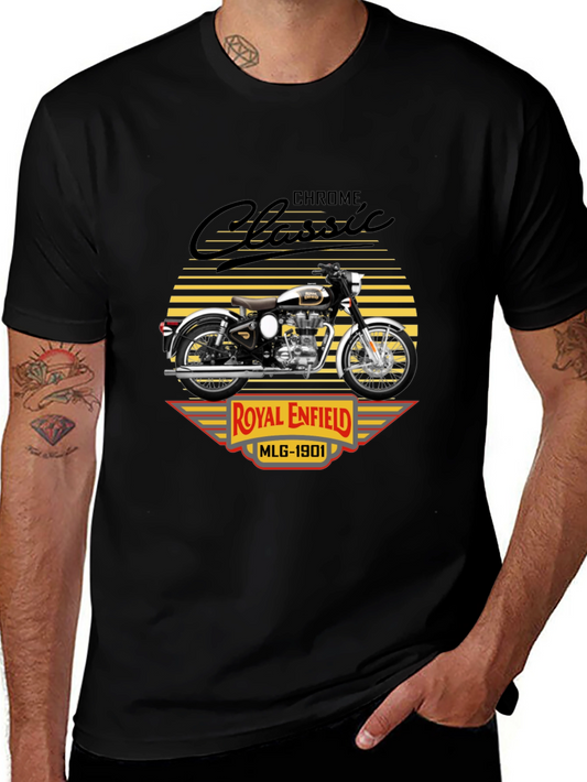Royal Enfield Classic Chrome Graphic T-Shirt