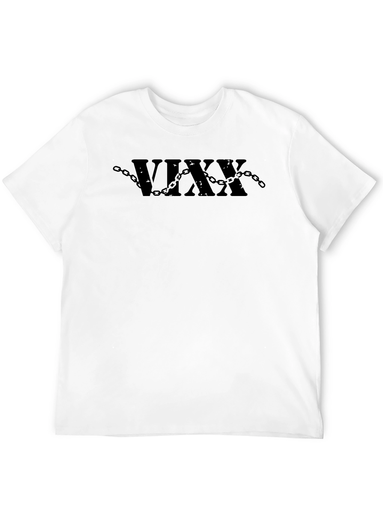 VIXX Chain Graphic T-Shirt - Black