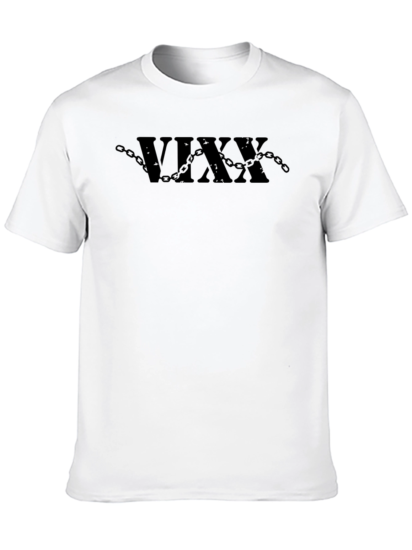 VIXX Chain Graphic T-Shirt - Black