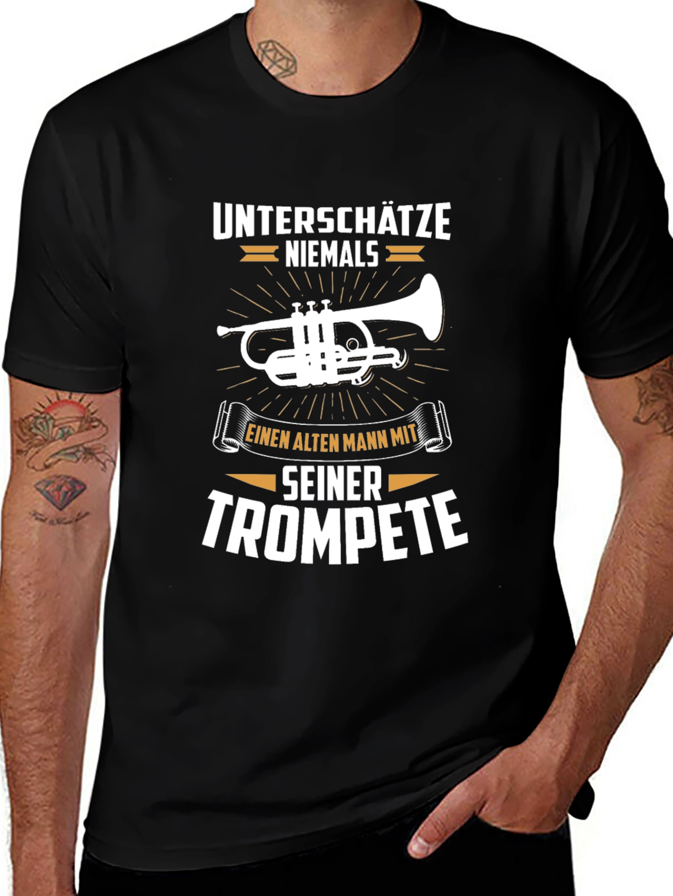 Dont Underestimate Trumpet T-Shirt