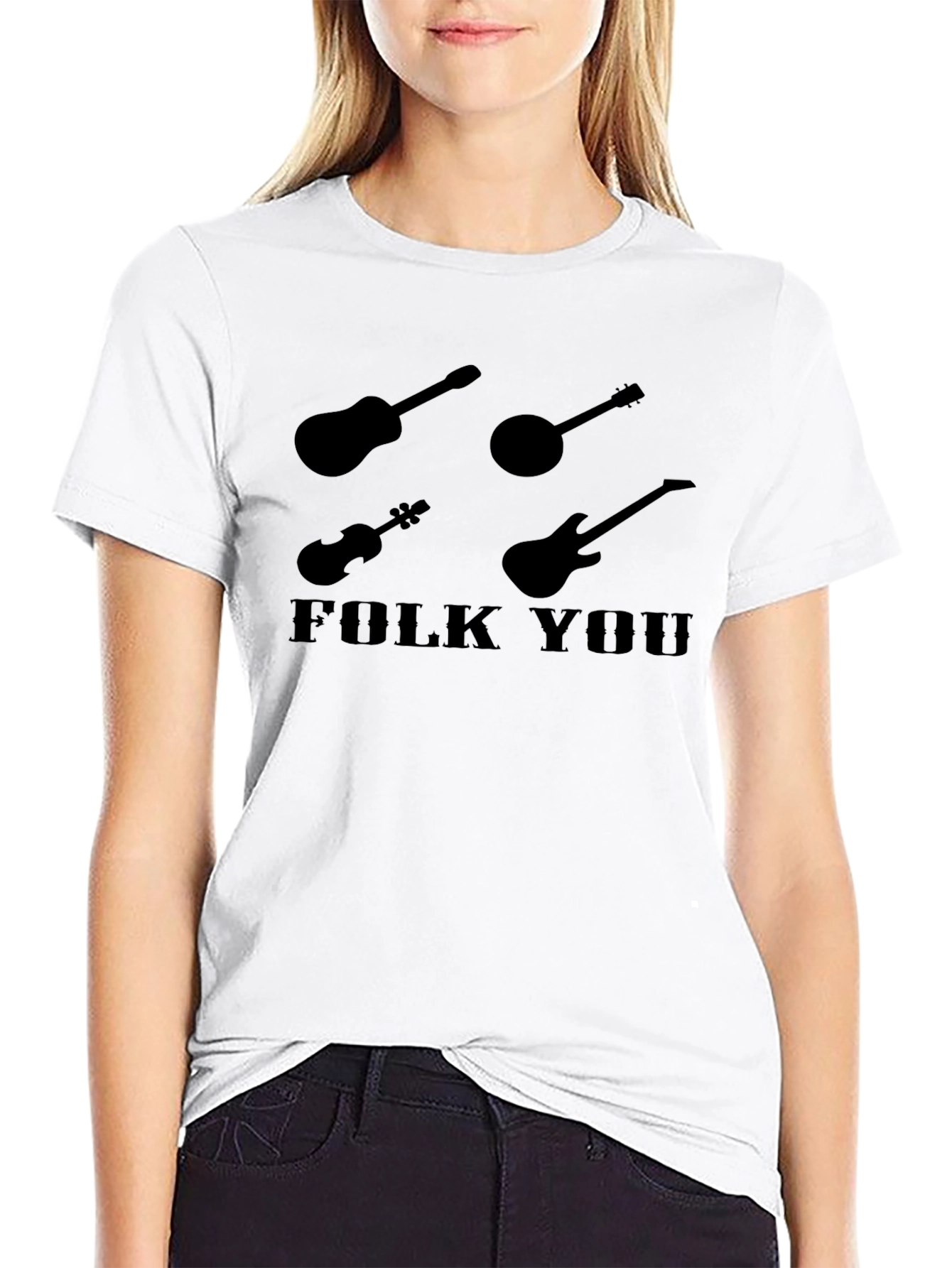Folk You Musical Instrument T-Shirt