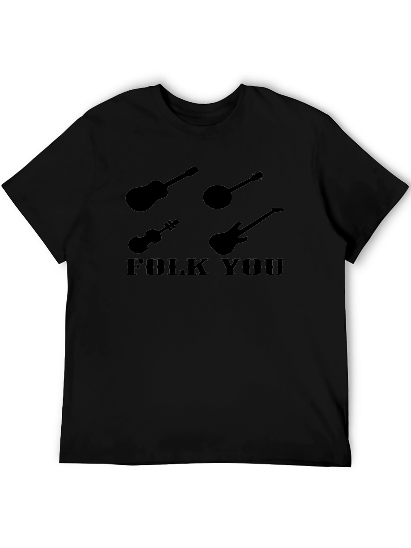 Folk You Musical Instrument T-Shirt