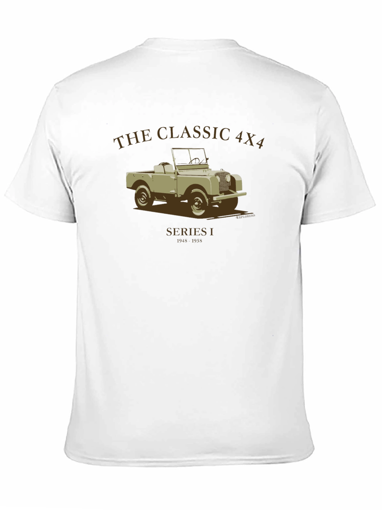 Classic 4x4 Series I T-Shirt - Black