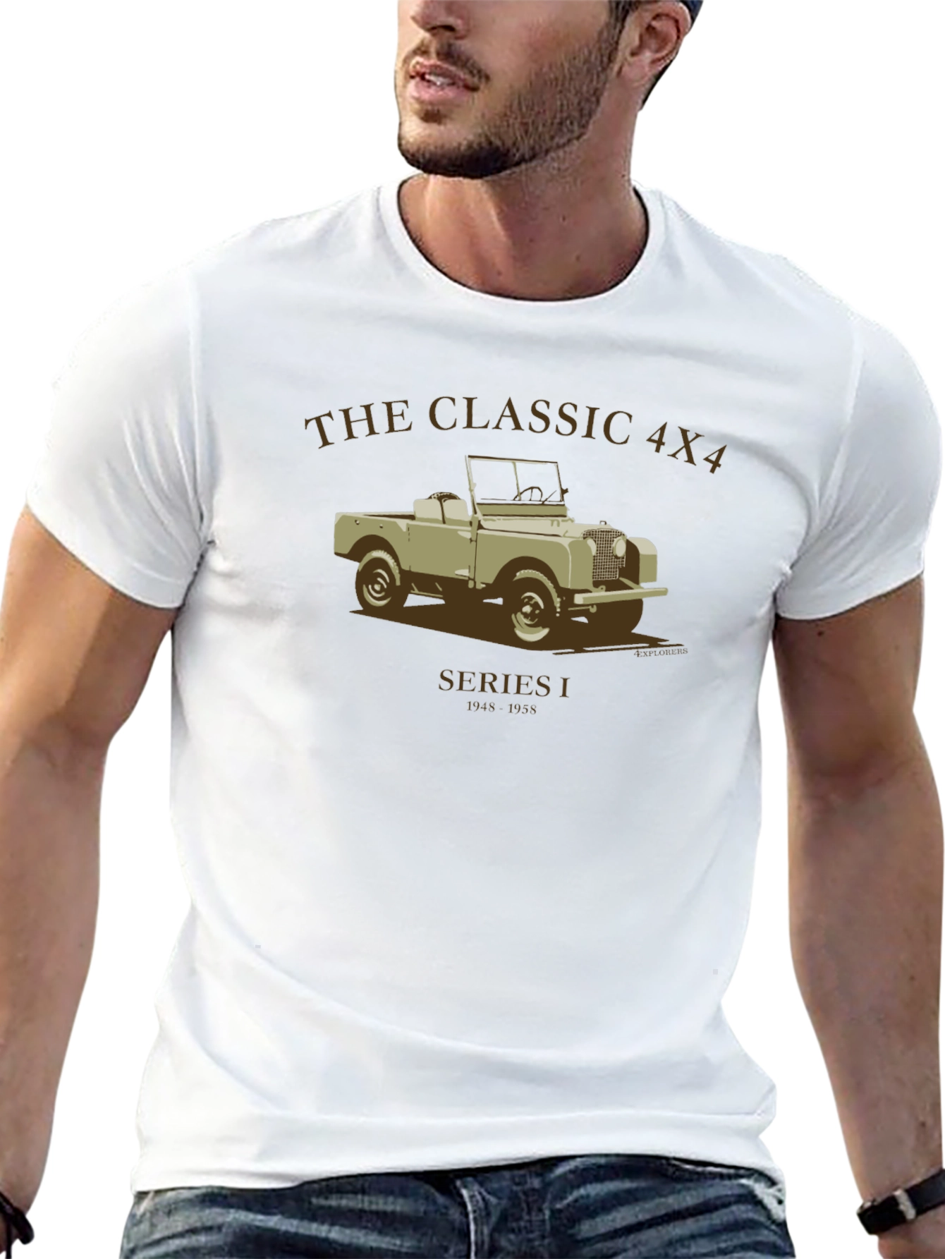 Classic 4x4 Series I T-Shirt - Black