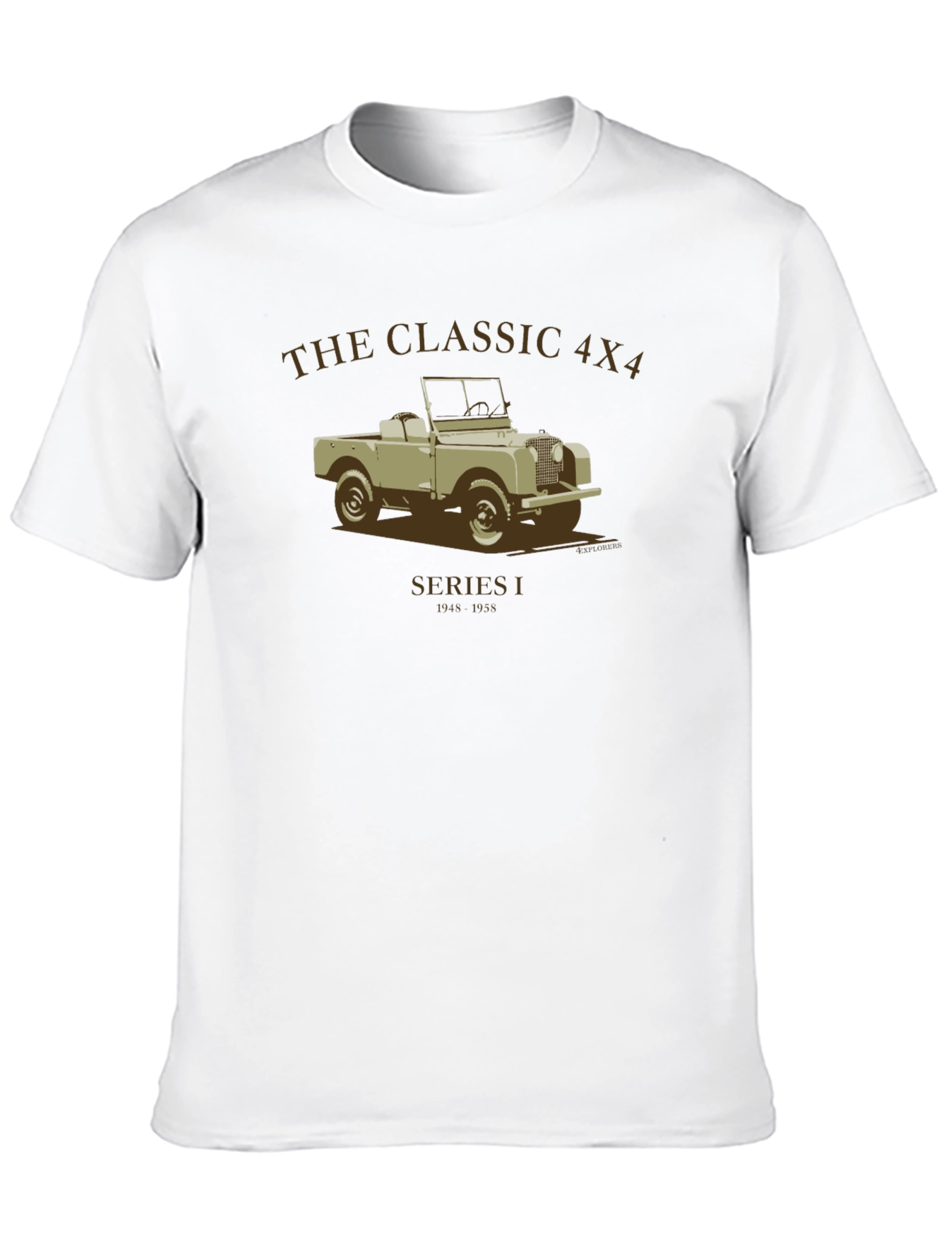 Classic 4x4 Series I T-Shirt - Black