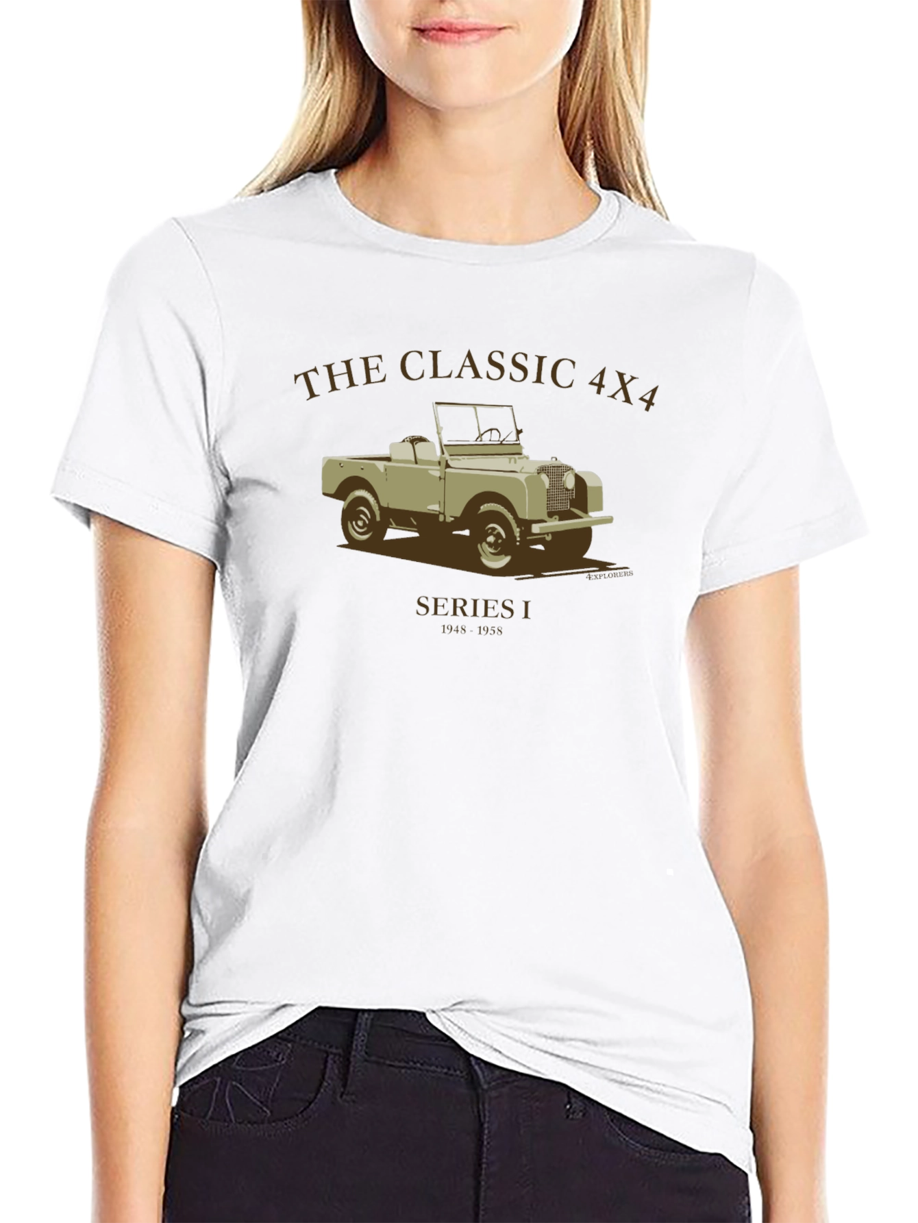 Classic 4x4 Series I T-Shirt - Black