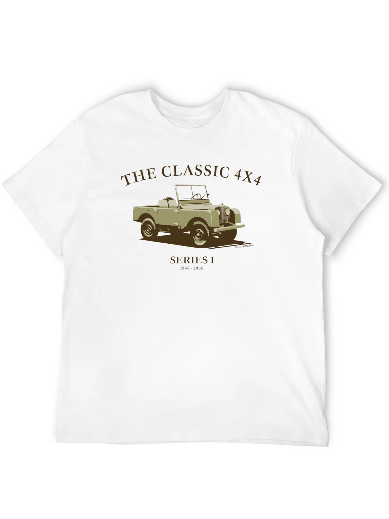 Classic 4x4 Series I T-Shirt - Black