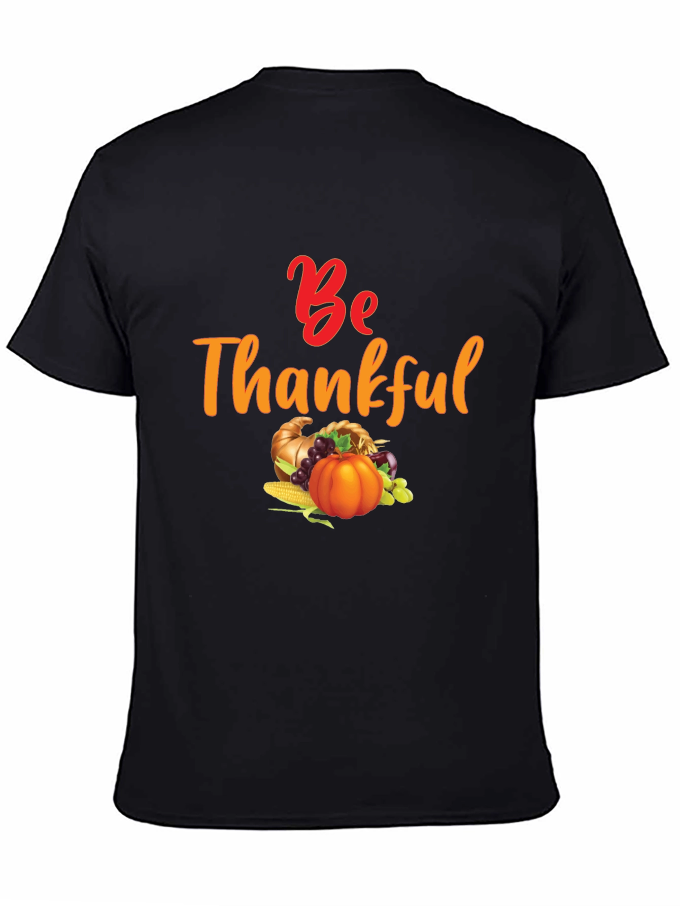 Be Thankful Harvest T-Shirt - Thanksgiving Theme
