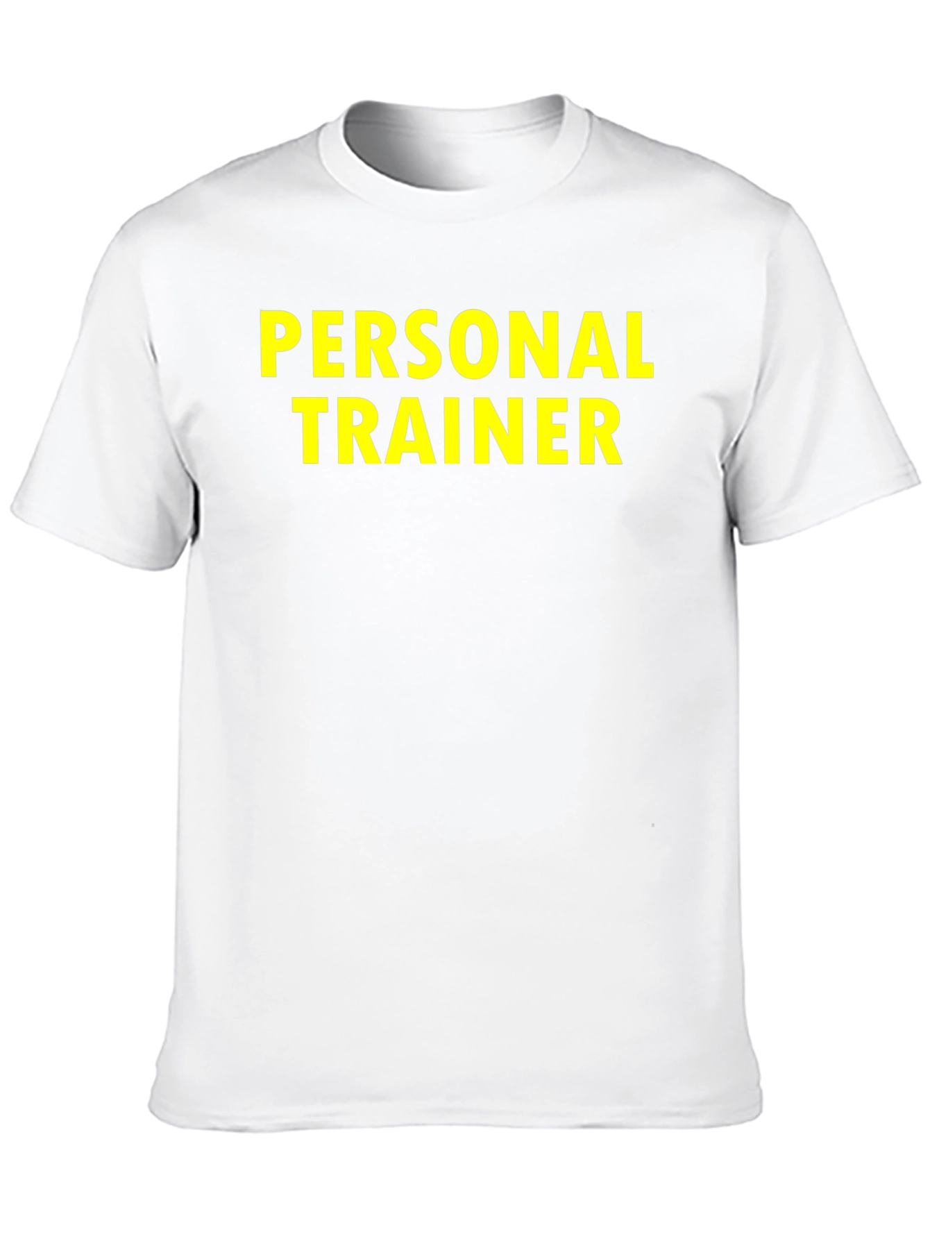 Personal Trainer T-Shirt - Black Cotton Tee