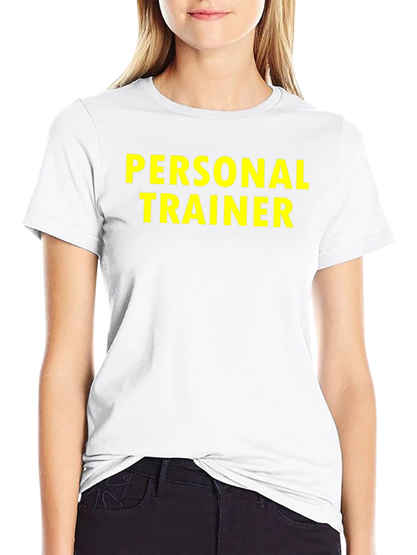 Personal Trainer T-Shirt - Black Cotton Tee