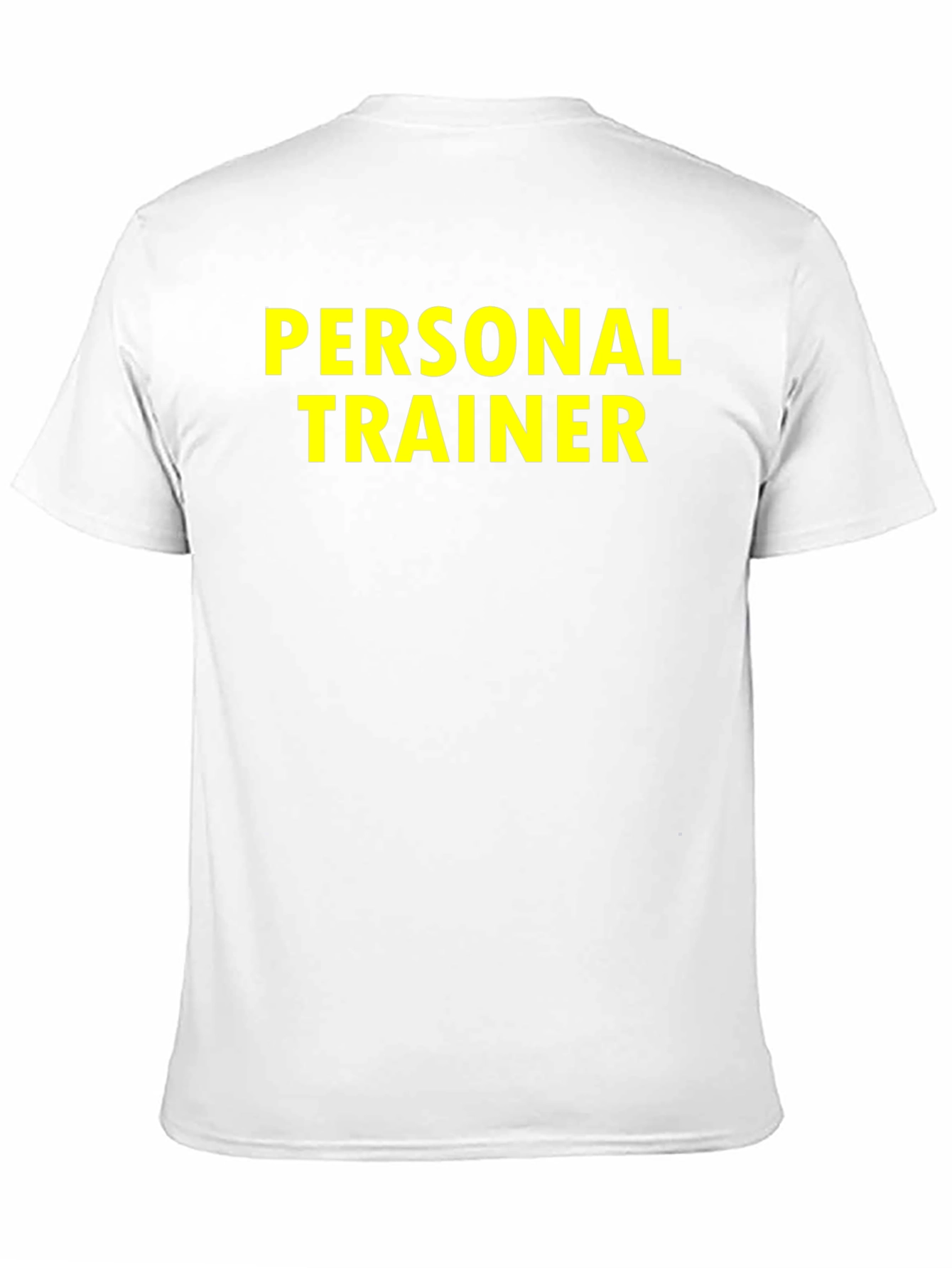 Personal Trainer T-Shirt - Black Cotton Tee