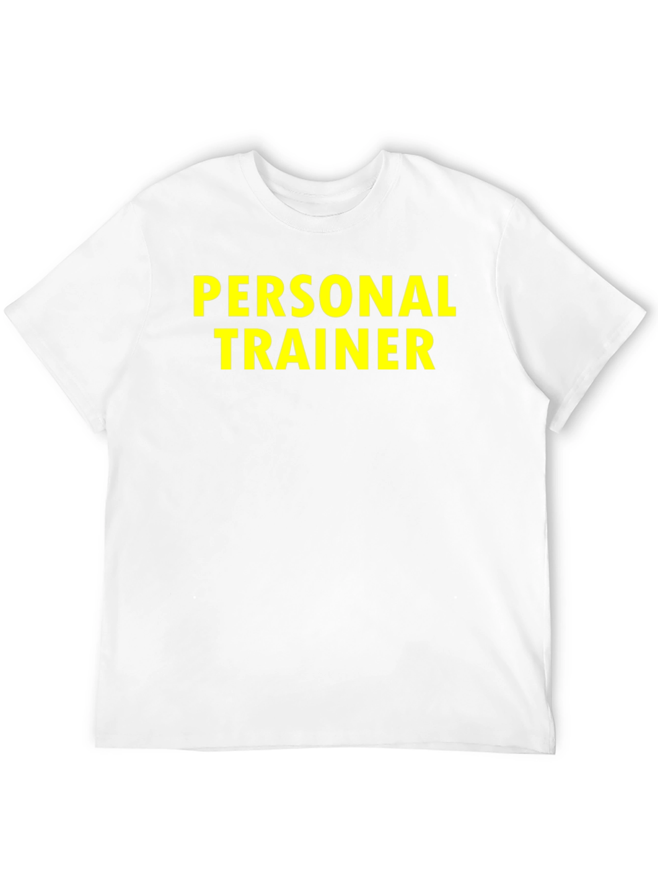 Personal Trainer T-Shirt - Black Cotton Tee