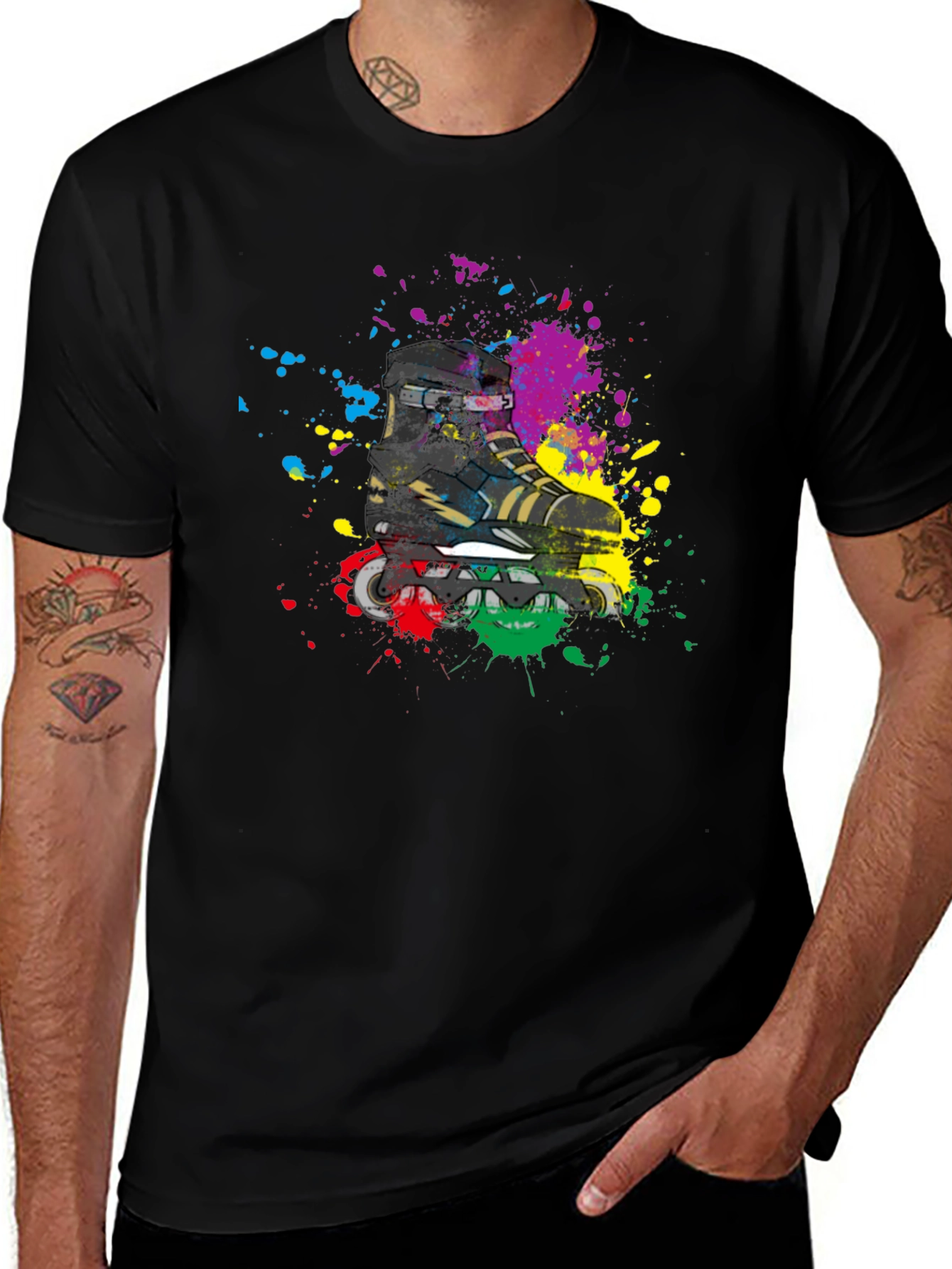 Skate Splatter Graphic Tee