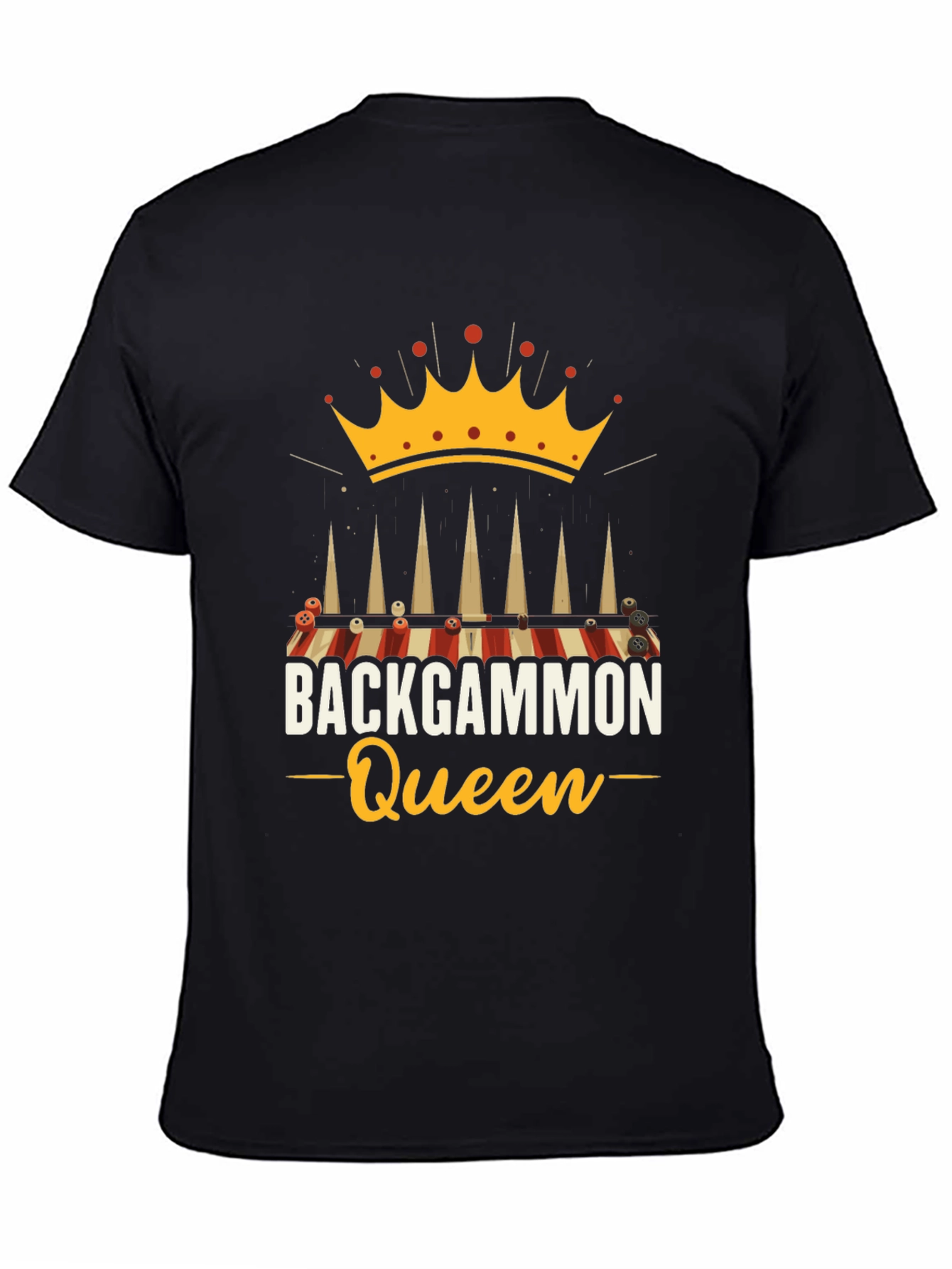 Backgammon Queen T-Shirt
