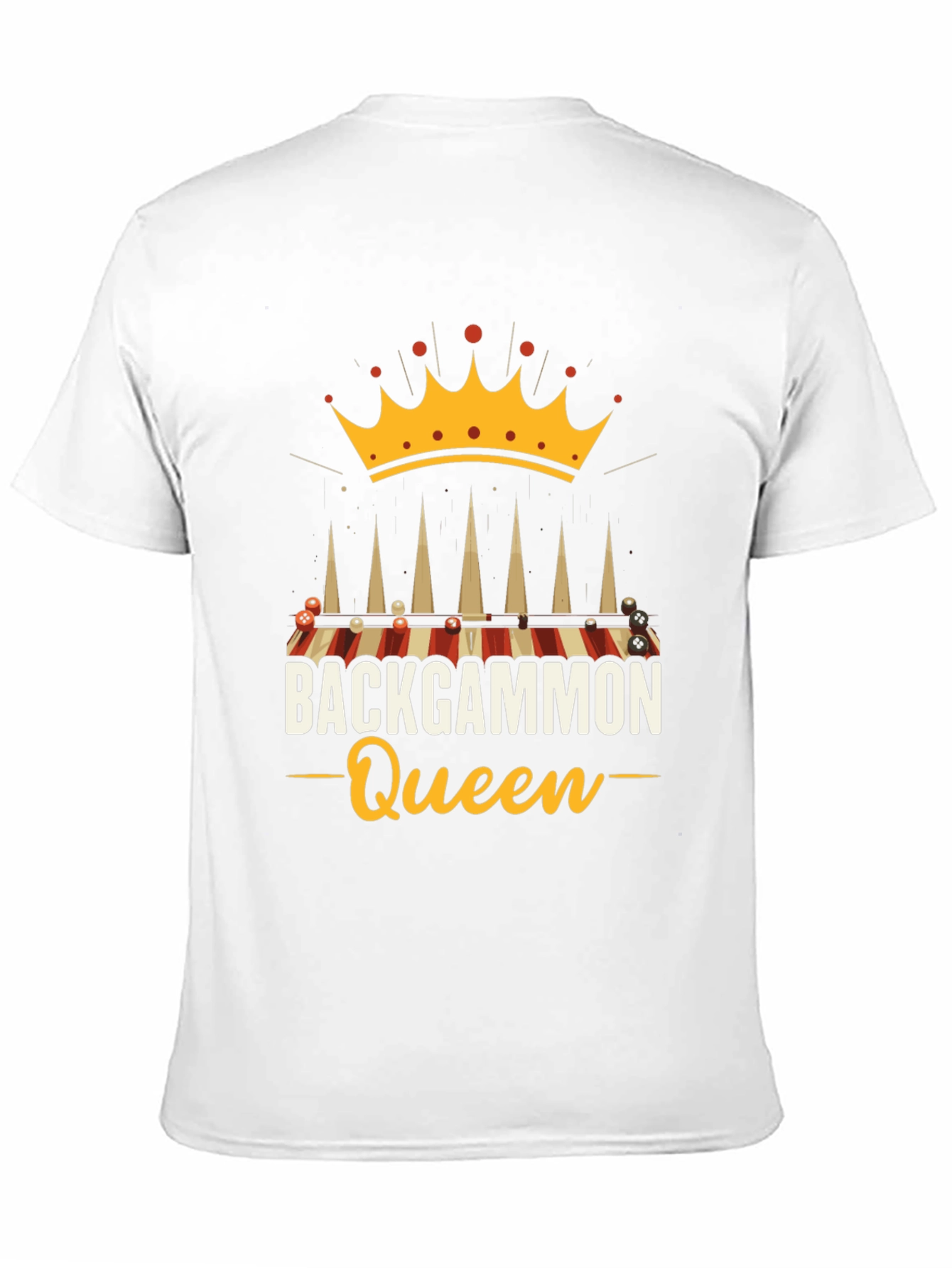 Backgammon Queen T-Shirt