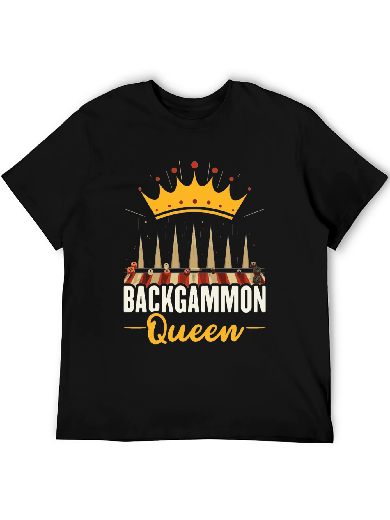 Backgammon Queen T-Shirt