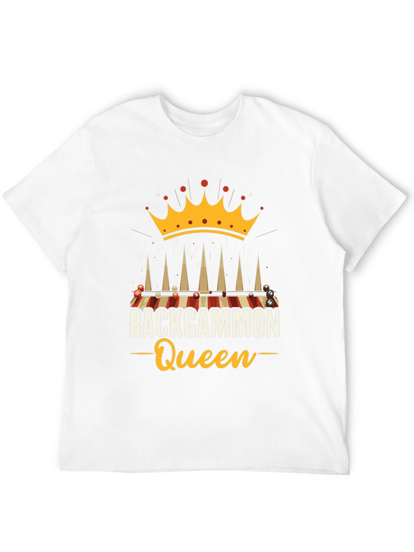 Backgammon Queen T-Shirt