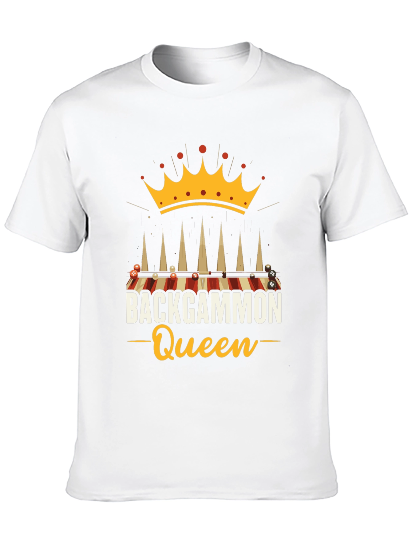 Backgammon Queen T-Shirt