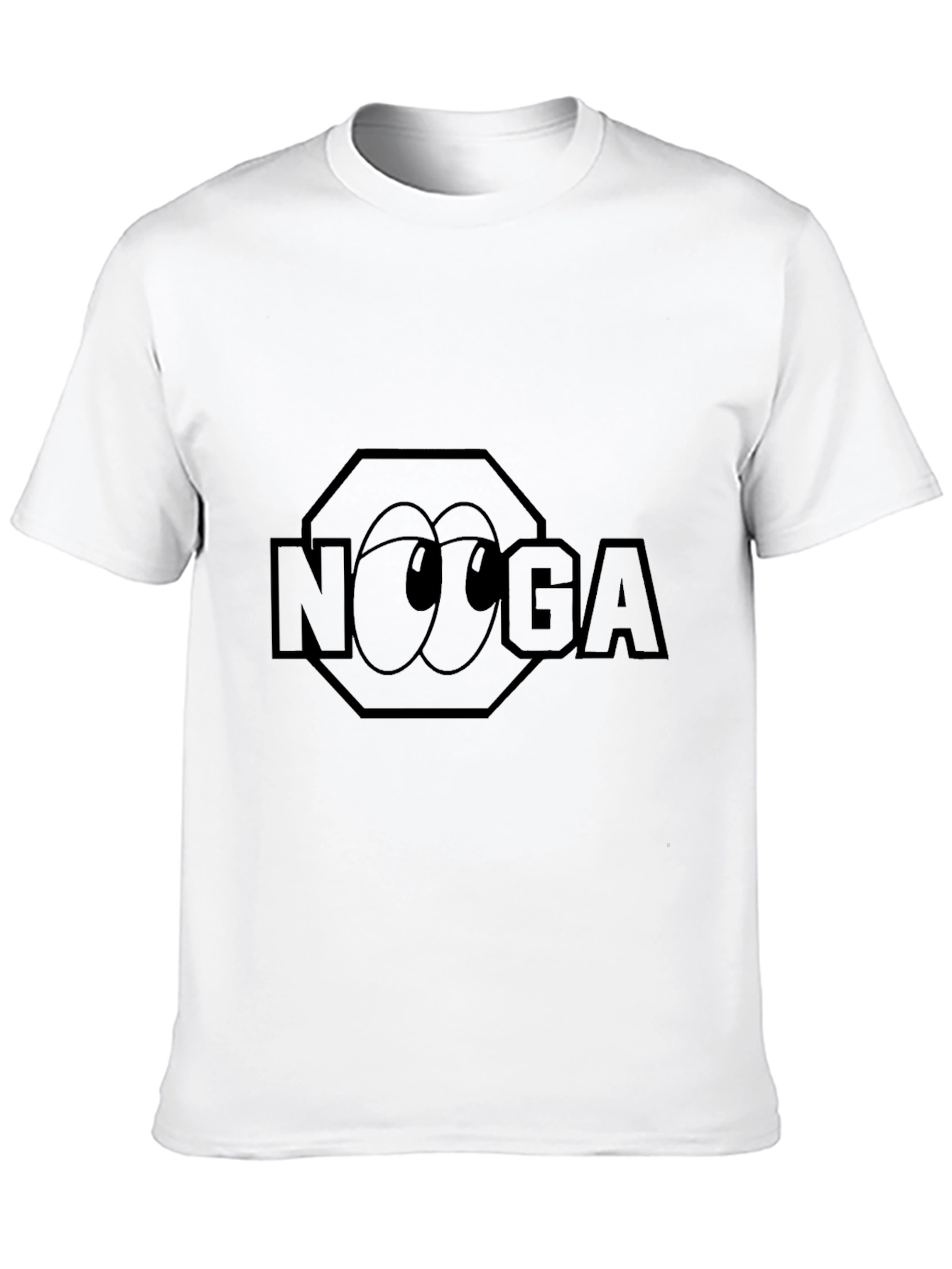 Novelty NOGA Graphic Black T-Shirt