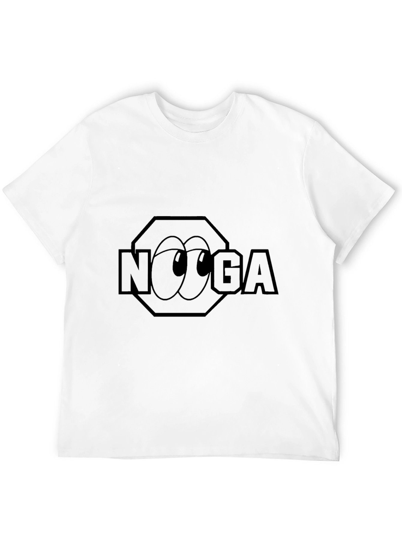 Novelty NOGA Graphic Black T-Shirt