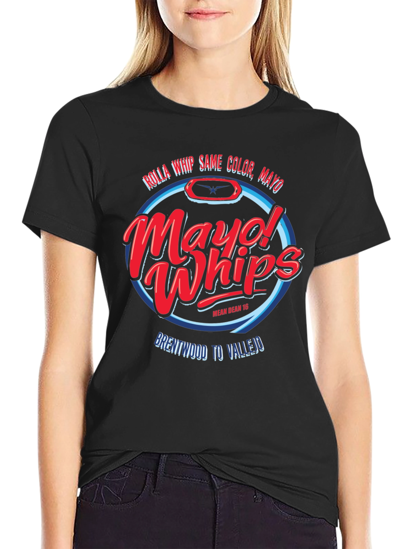 Mayo Whips T-Shirt - Brentwood to Vallejo