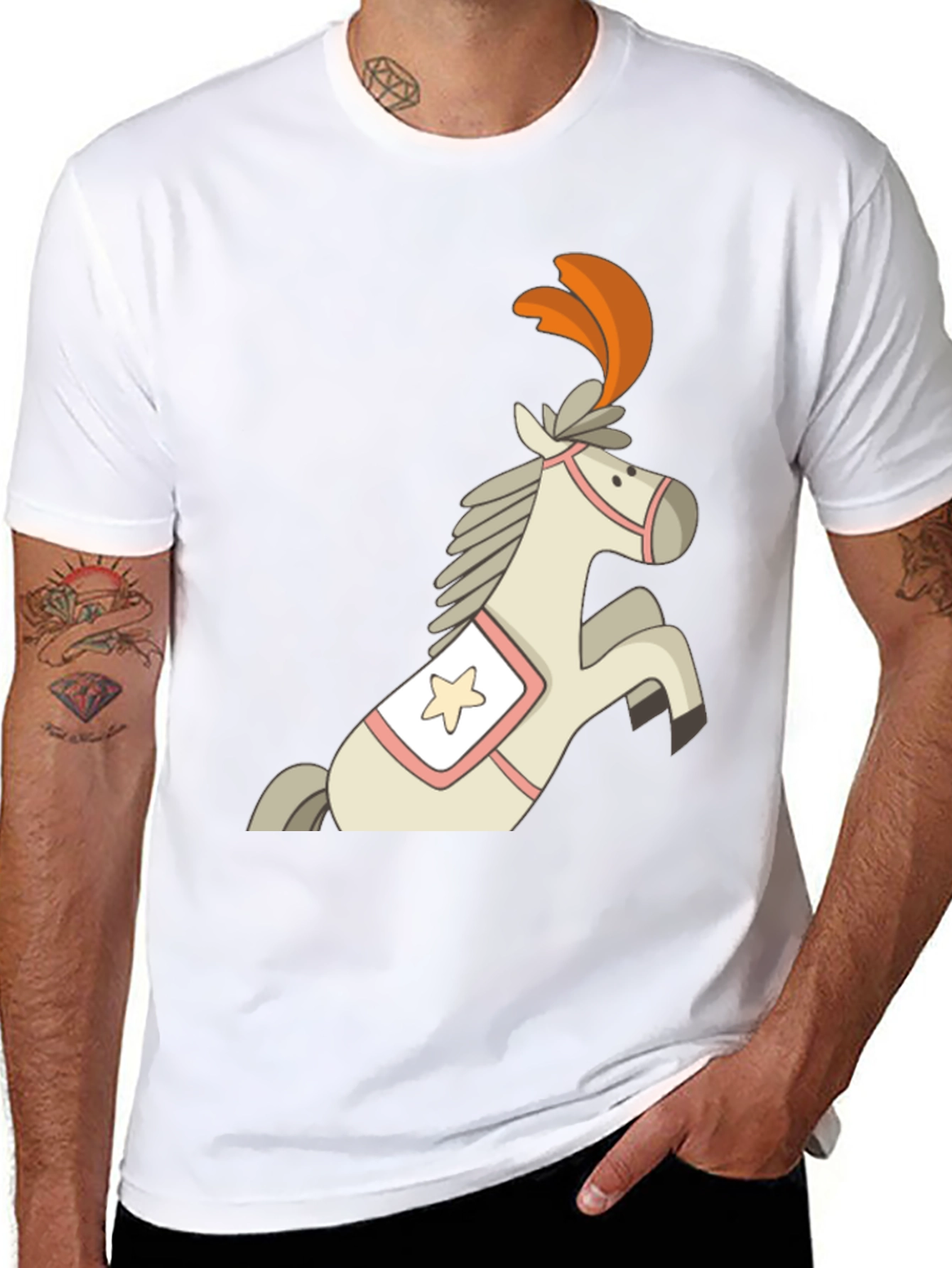 Carousel Horse Graphic Tee