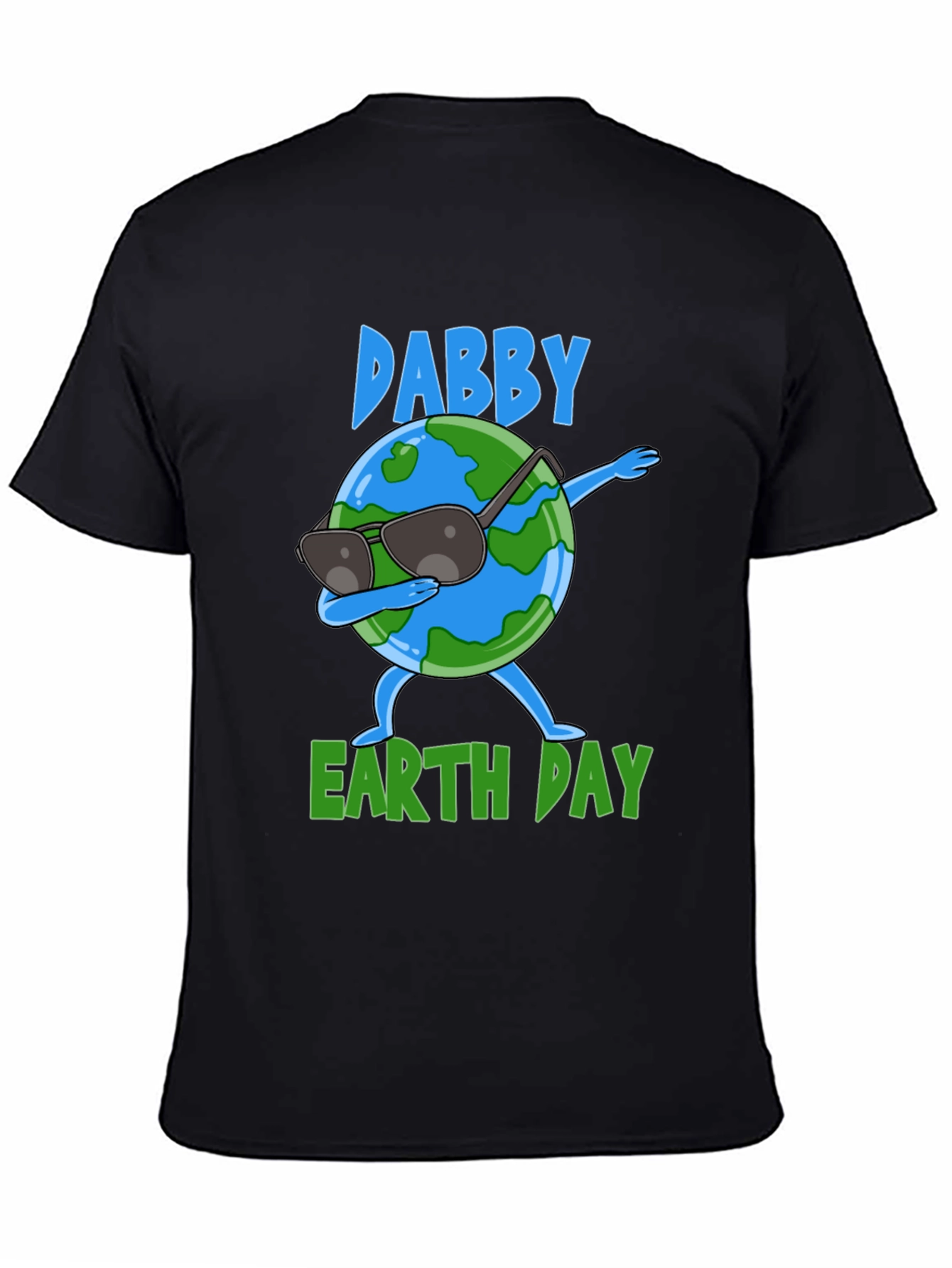 Dabby Earth Day T-Shirt - Black