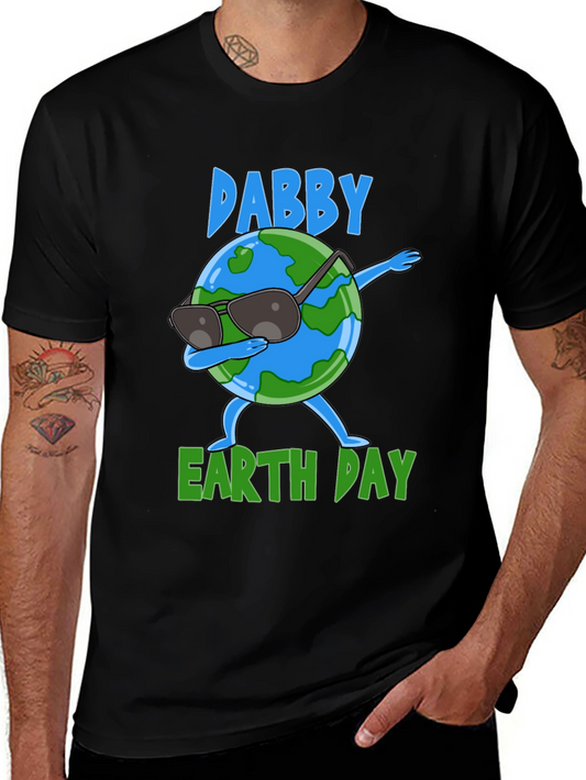 Dabby Earth Day T-Shirt - Black