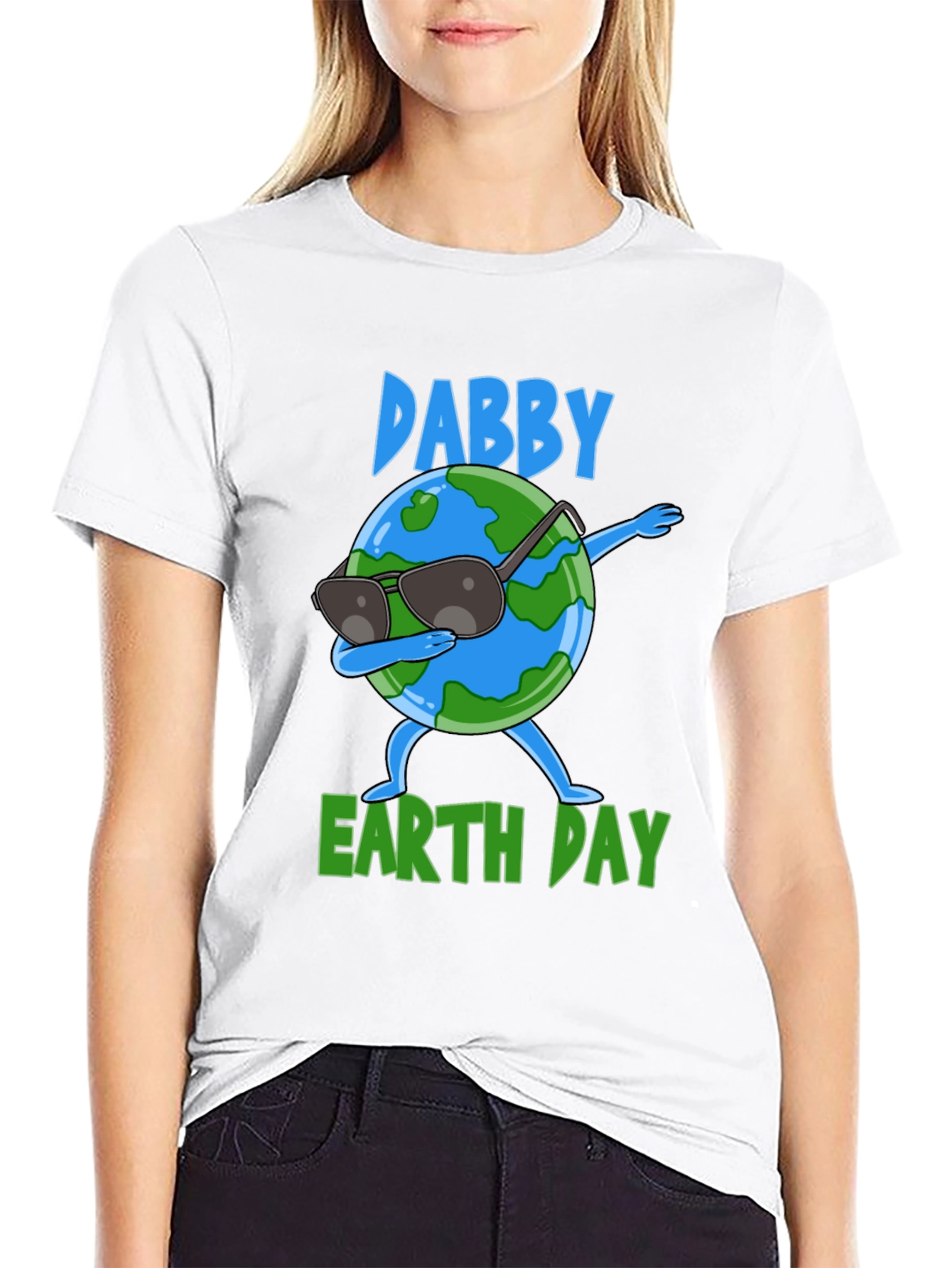 Dabby Earth Day T-Shirt - Black