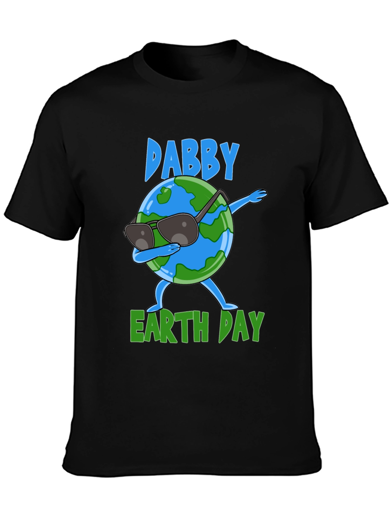 Dabby Earth Day T-Shirt - Black