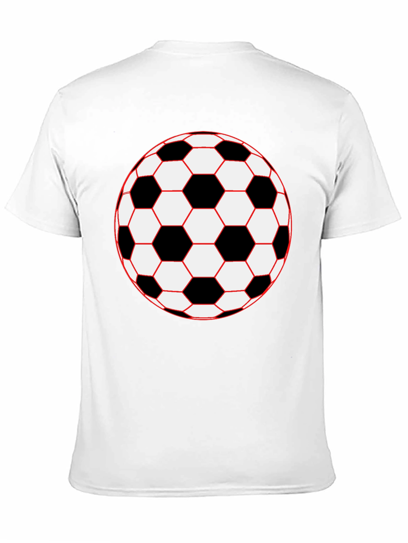 Soccer Ball Graphic Tee - Classic Black T-Shirt