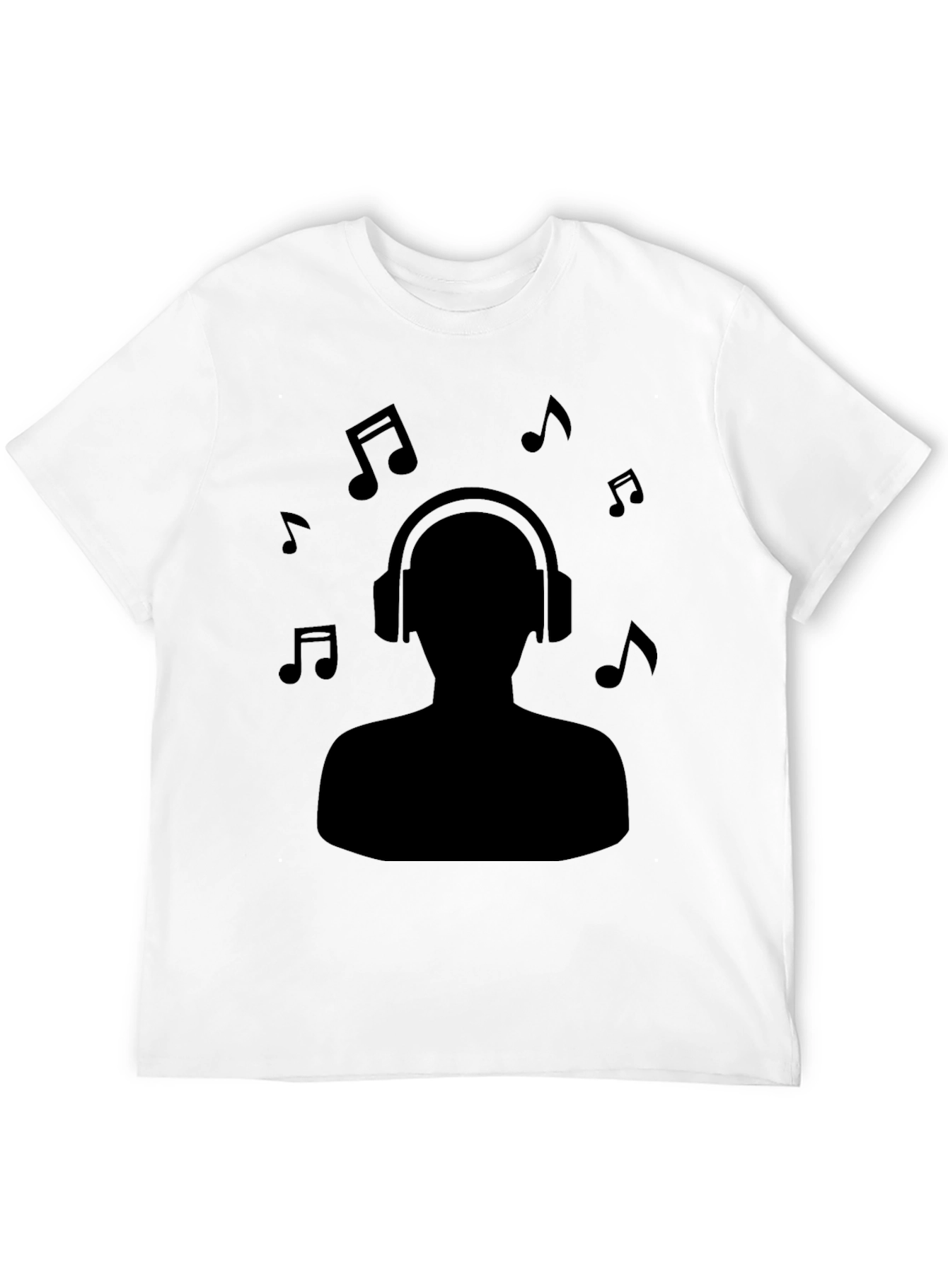 Music Lover Black T-Shirt