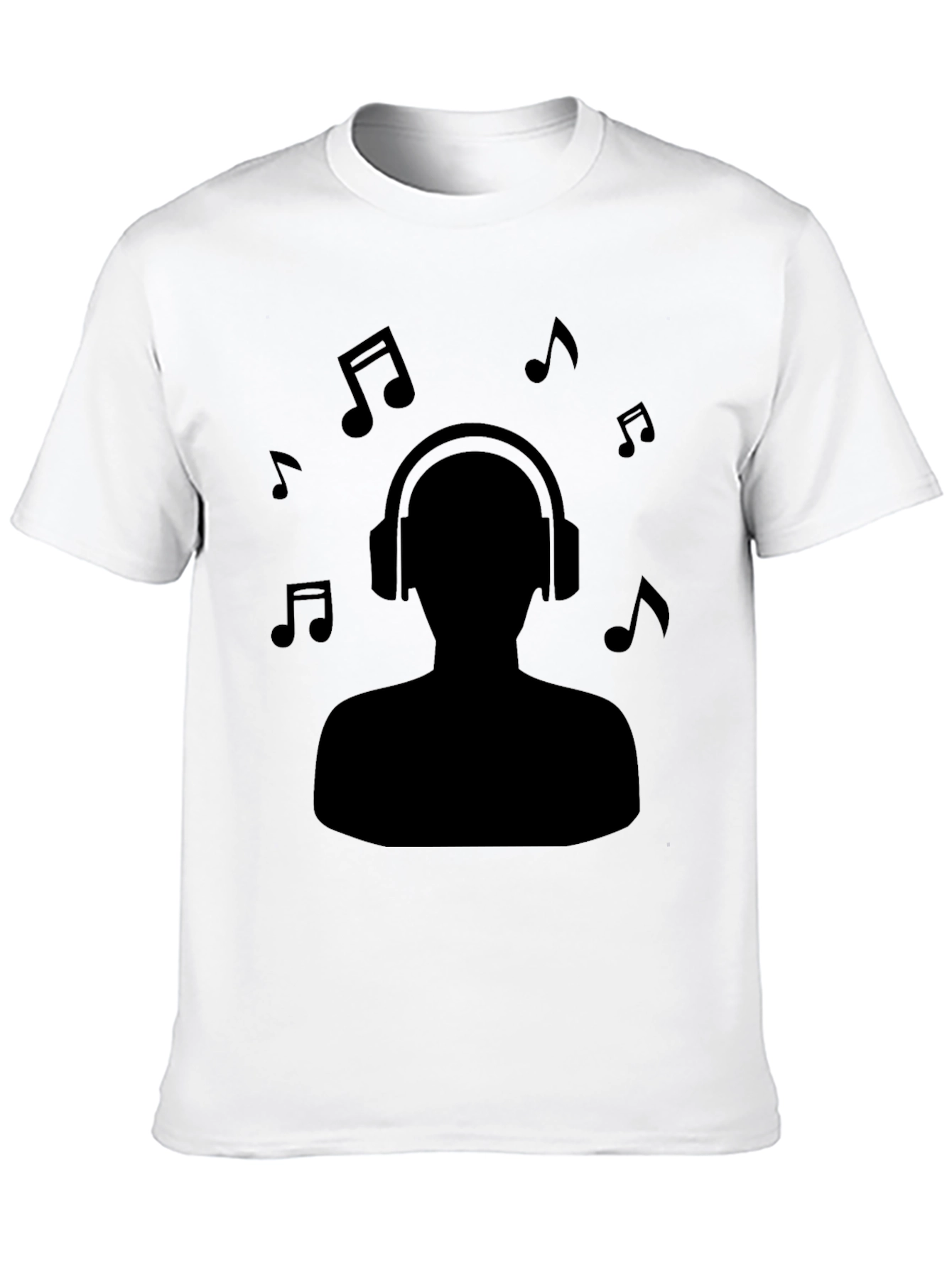 Music Lover Black T-Shirt