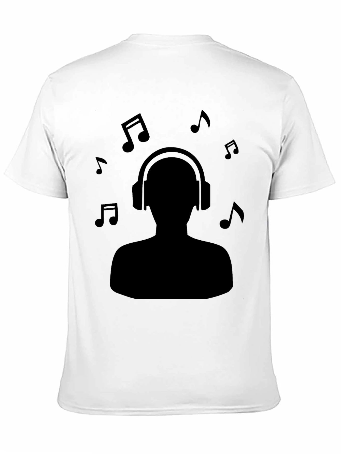 Music Lover Black T-Shirt