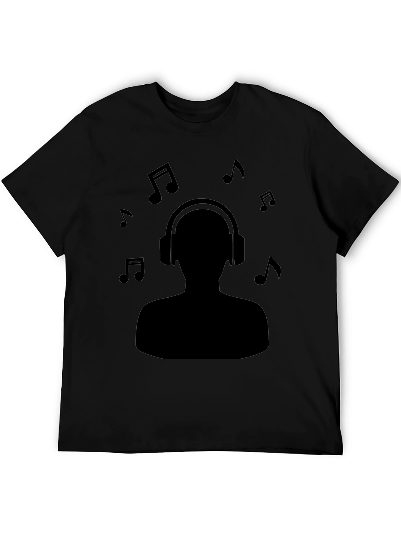 Music Lover Black T-Shirt