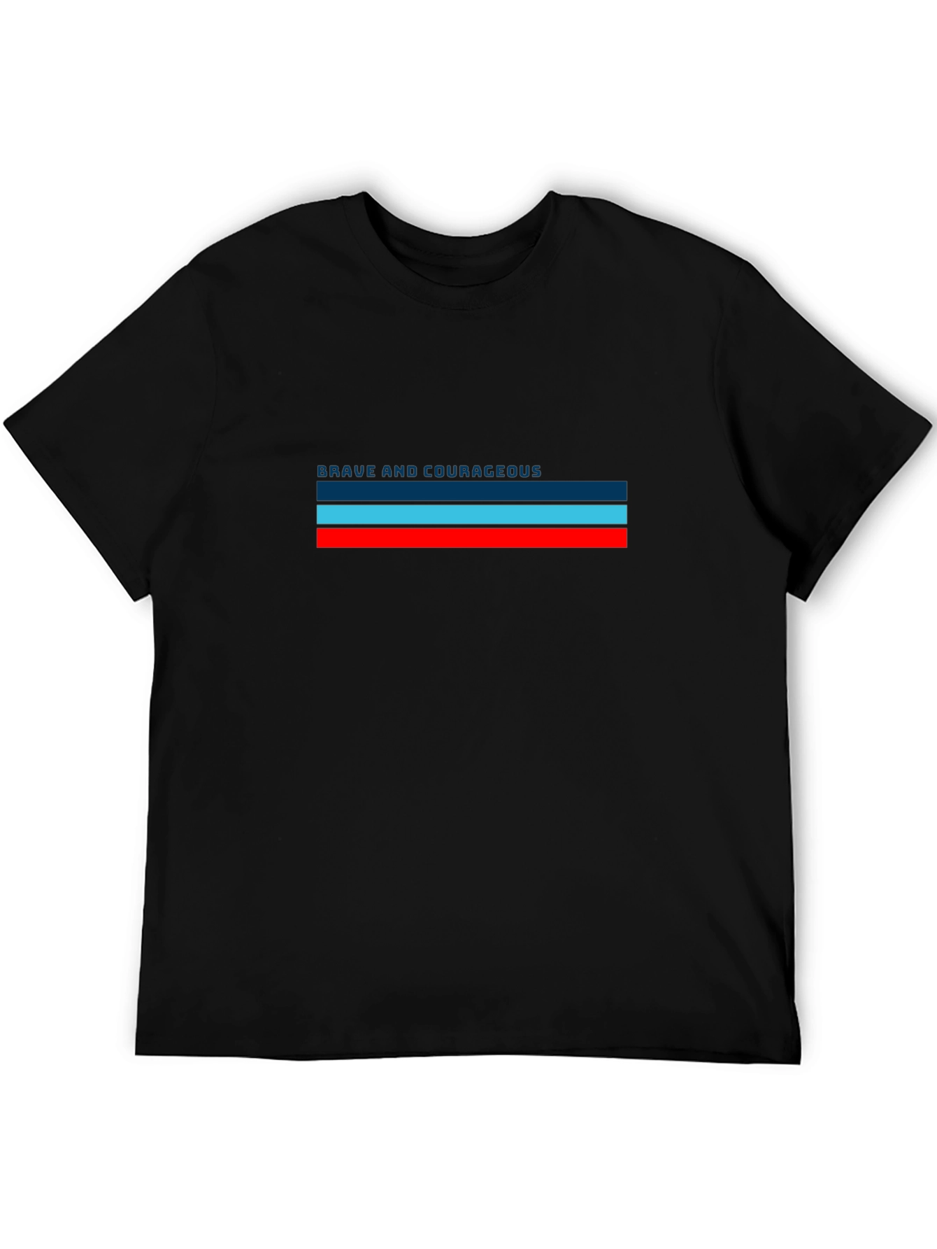 Brave & Courageous Striped T-Shirt